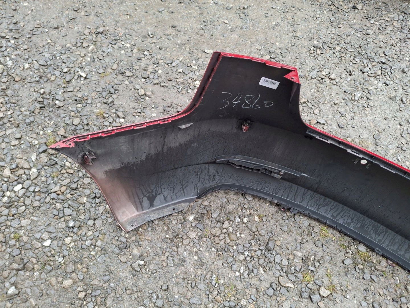 bumper rear TESLA MODEL 3 2017R-> PDC