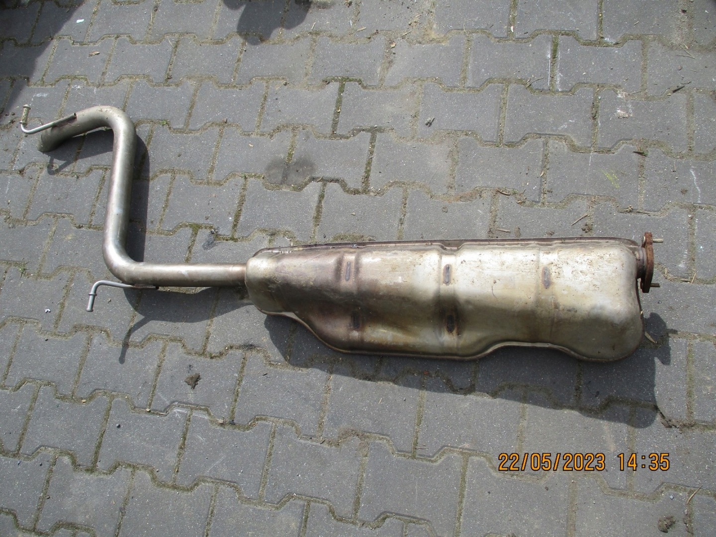 muffler, exhaust VW GOLF 7 5G0 5Q0119M