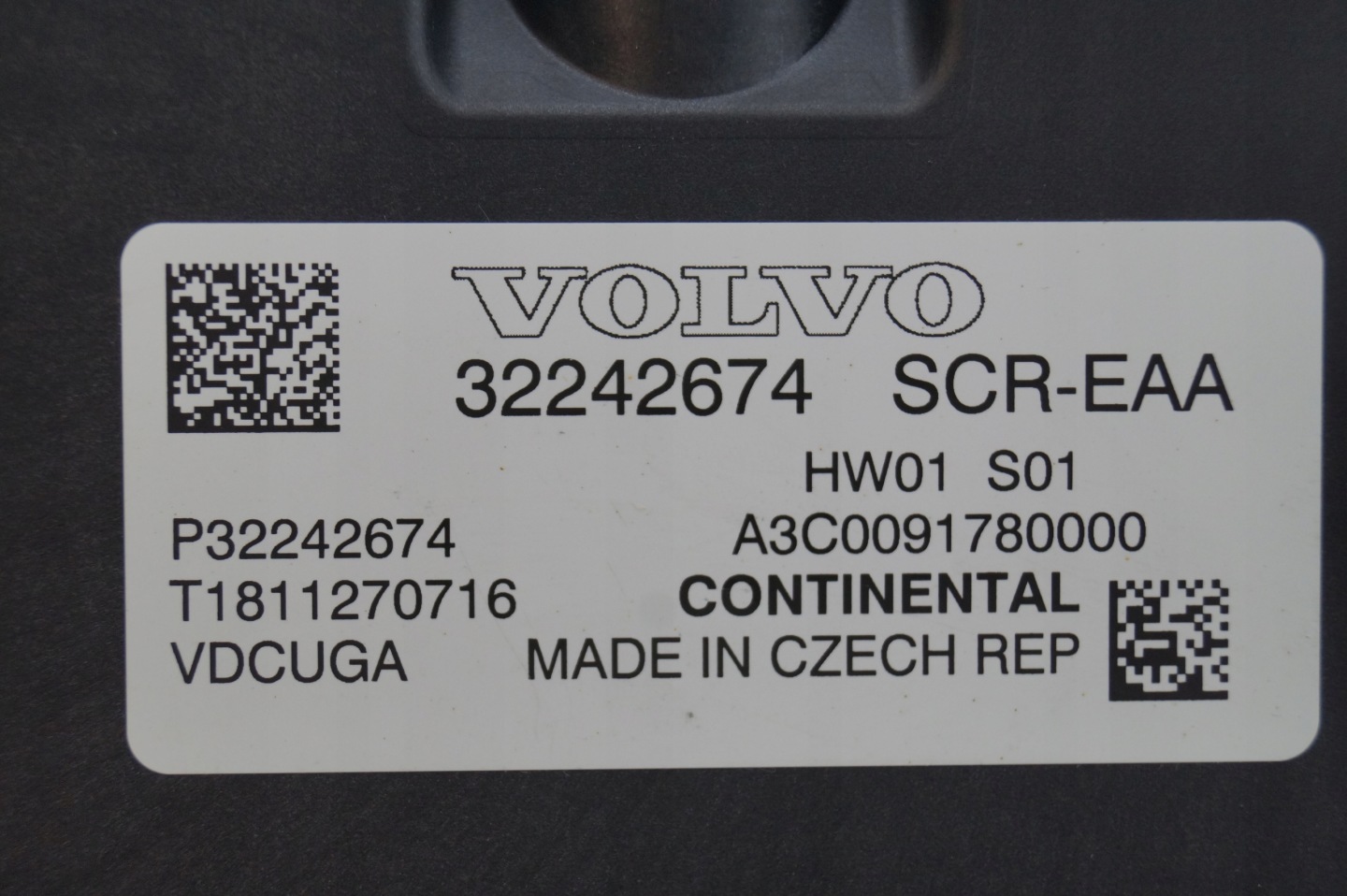 control unit module ADBLUE VOLVO V40 II 2 32242674