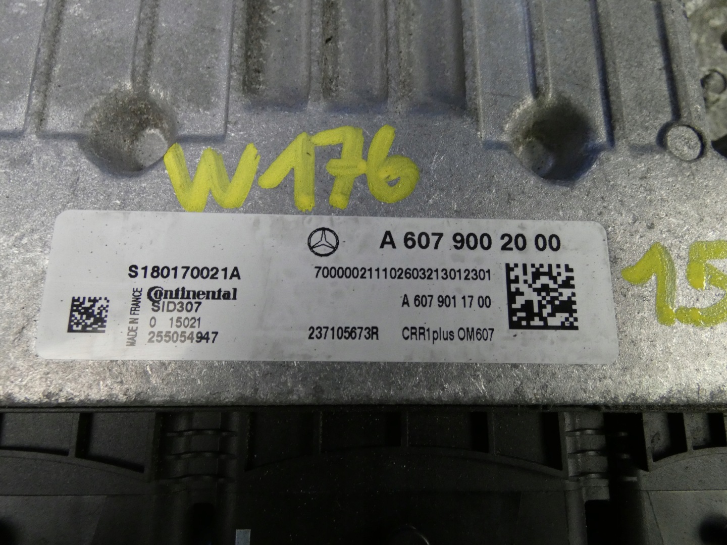 MERCEDES A W176 B W246 CLA 1.5 D computer Motore