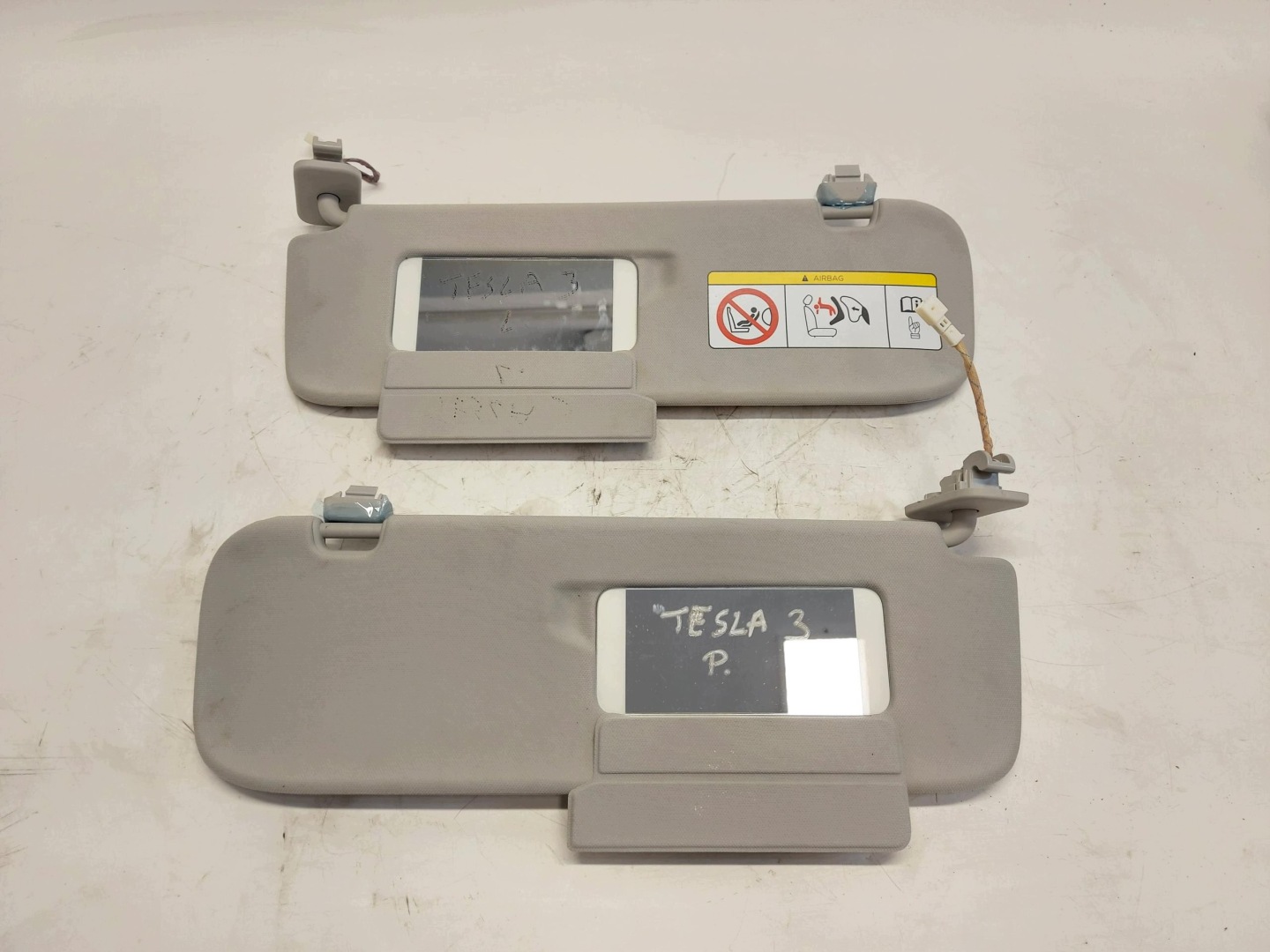 TESLA MODEL 3 2022r cover przeciwsloneczna left right komplet