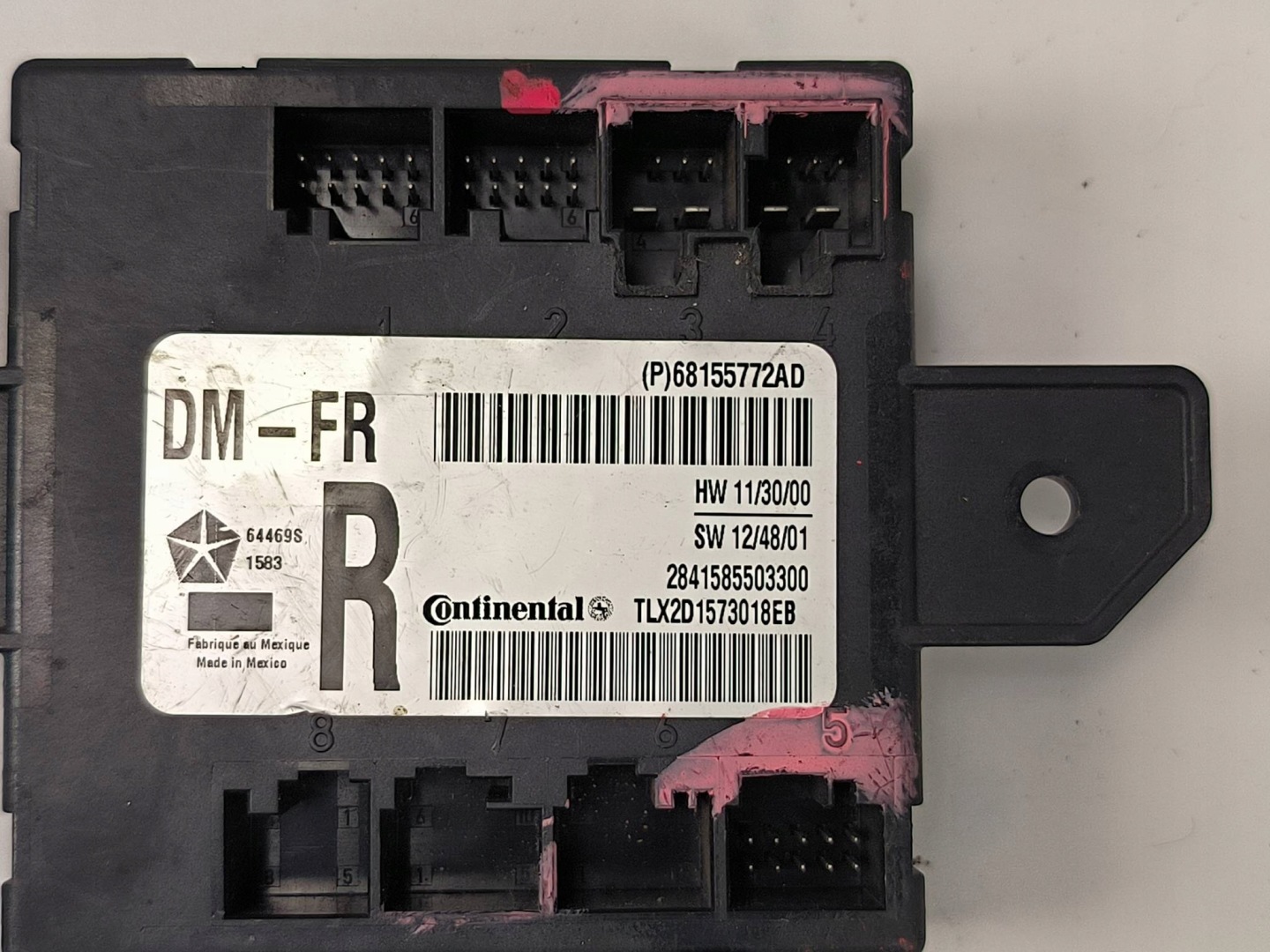 module door 68155772AD FIAT FREEMONT