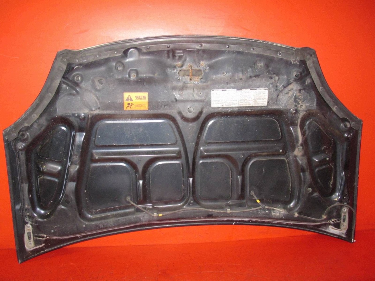 HONDA CIVIC VII 7 EP1 HB 3D 01-05 cofano nero B92P