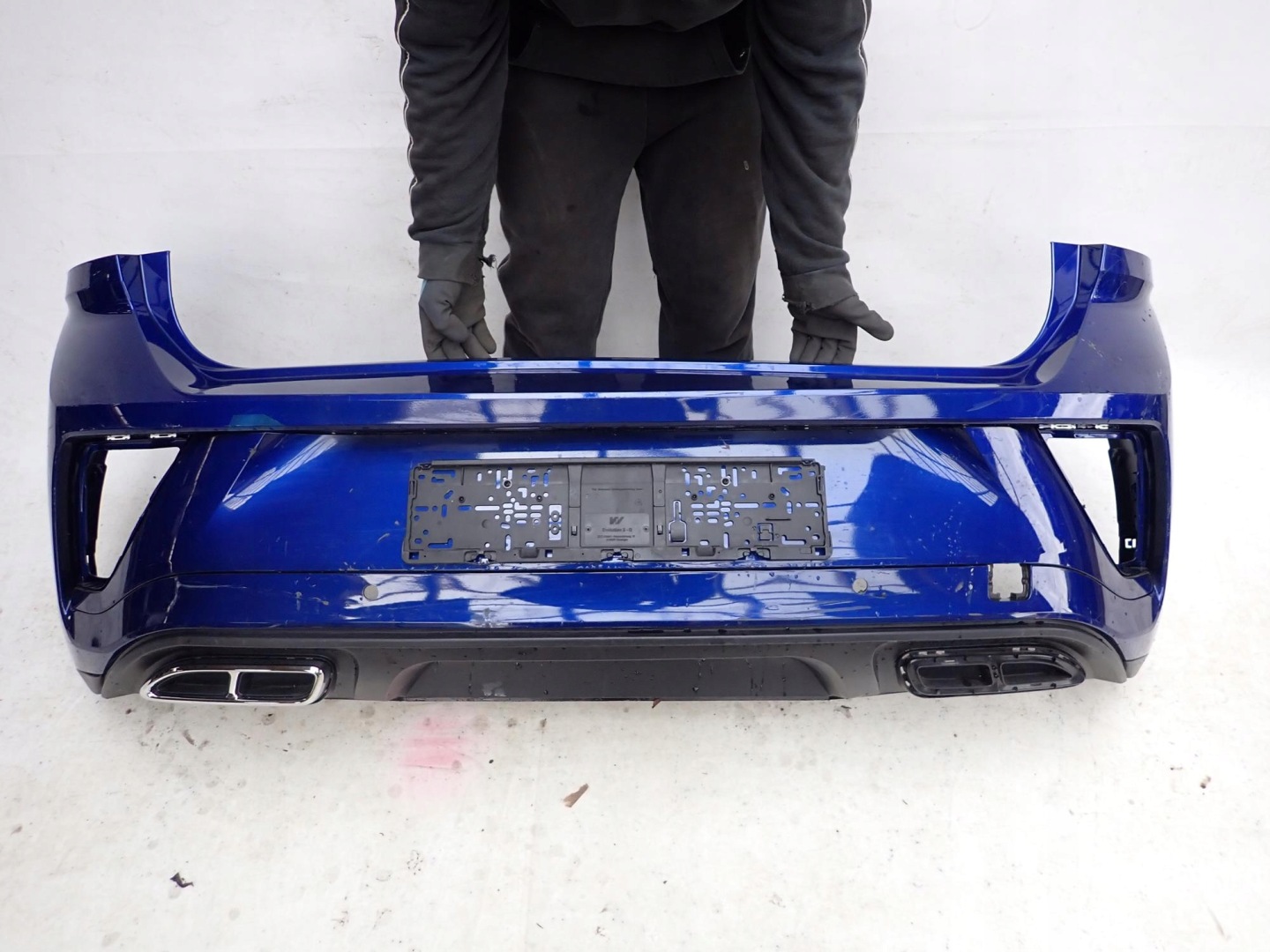 VW T-ROC R-LINE LIFT 21-> bumper rear part rear 6XPDC