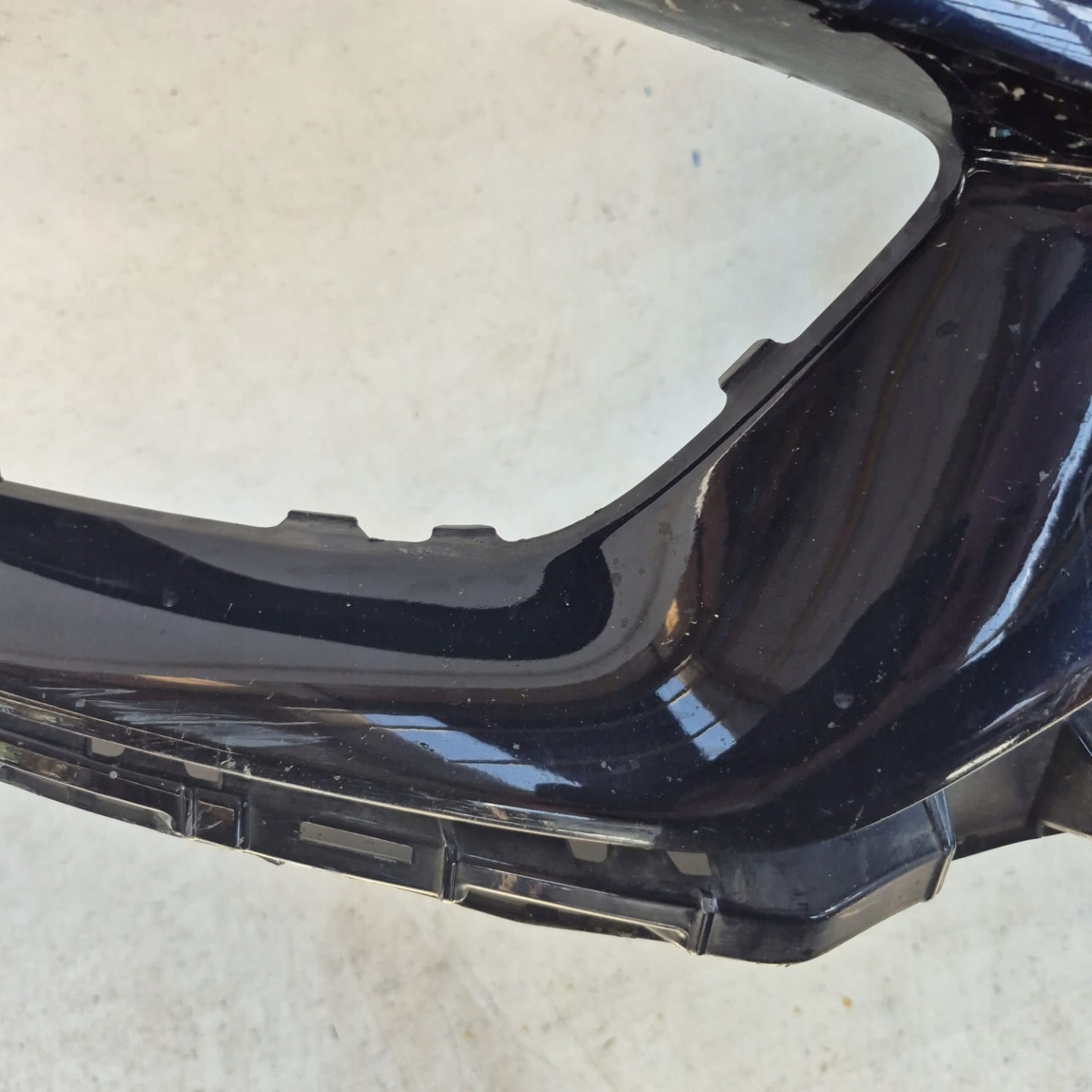MERCEDES C-KLASA W205 AMG 14-18 bumper front front PDC