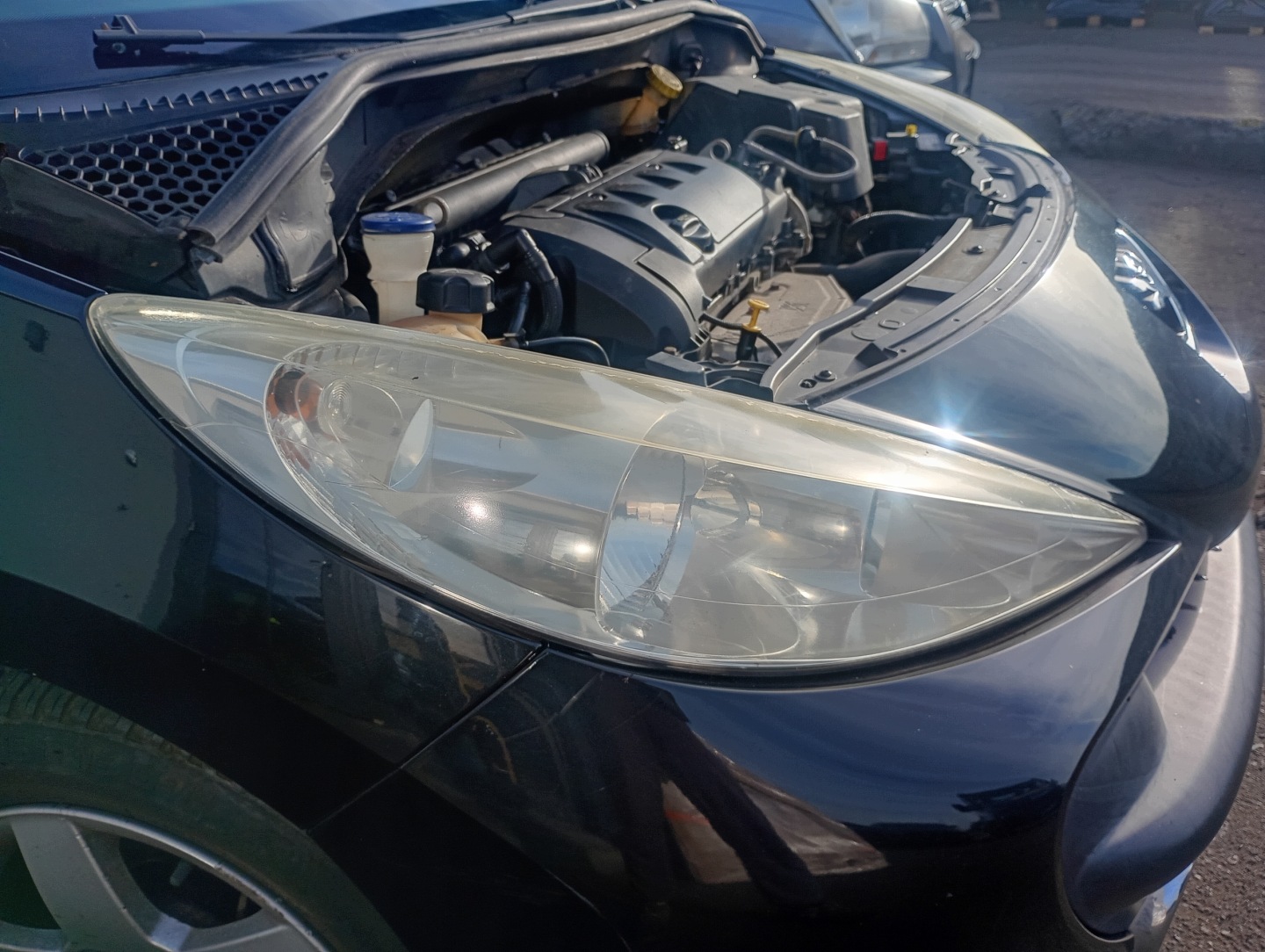 Reflektor light right front front Peugeot 207 06-13