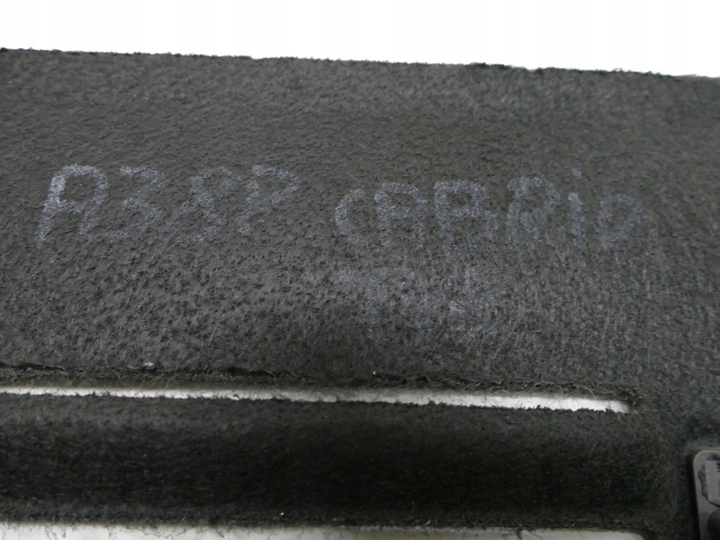 AUDI A3 8P CABRIO mats boot upholstery 8P7863371F