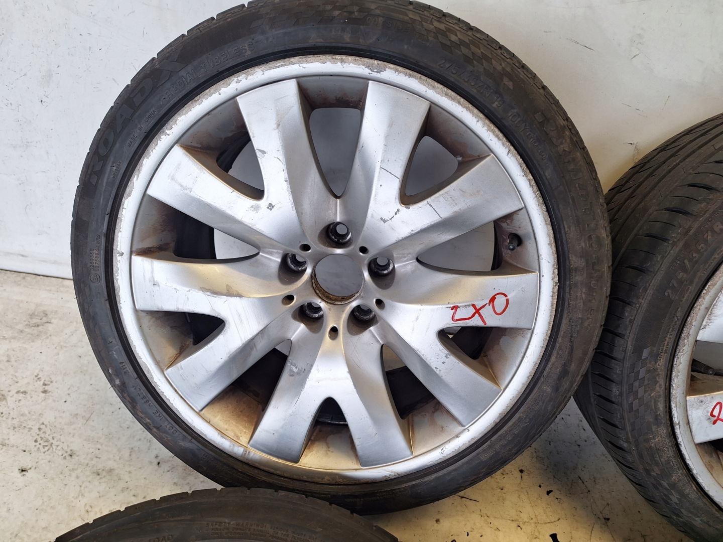 BMW 7 E65 E66 LCI 05-08 discs + tyres 235/35 275/35 R19