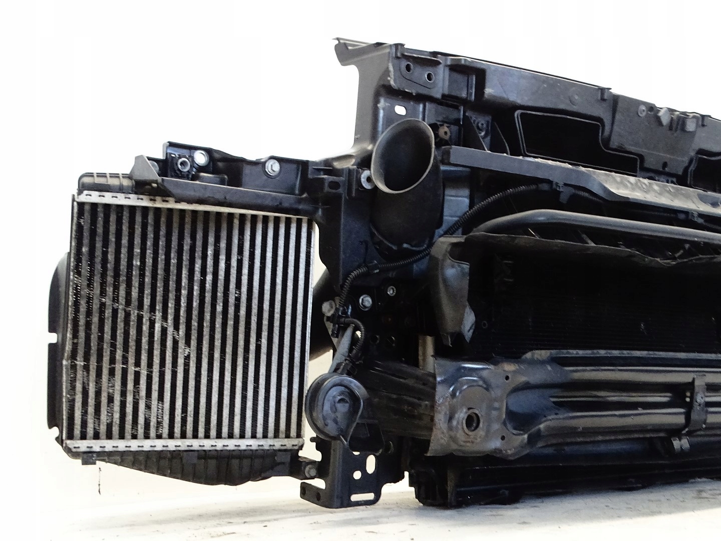 support panel for radiators pillar radiator complete VW TOUAREG II 7P 3.0 TDI