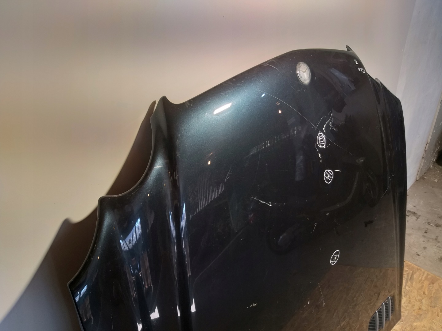 bonnet front Mercedes SL W230
