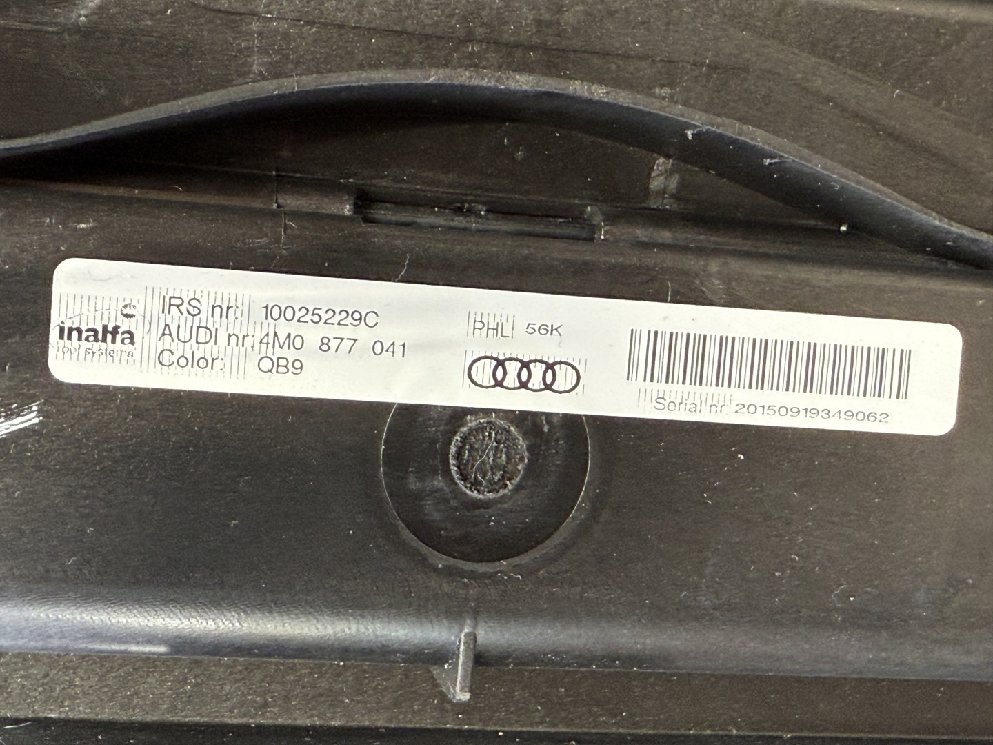 AUDI Q7 4M PANORAMA Schiebedach 4M0877041