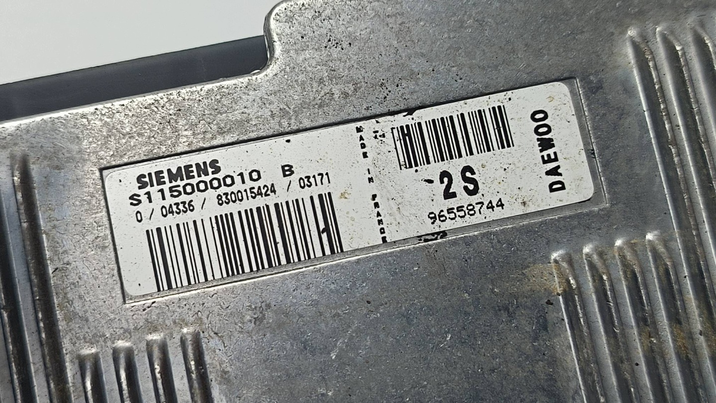 computer motore ECU 96558744 DAEWOO MATIZ SUPA