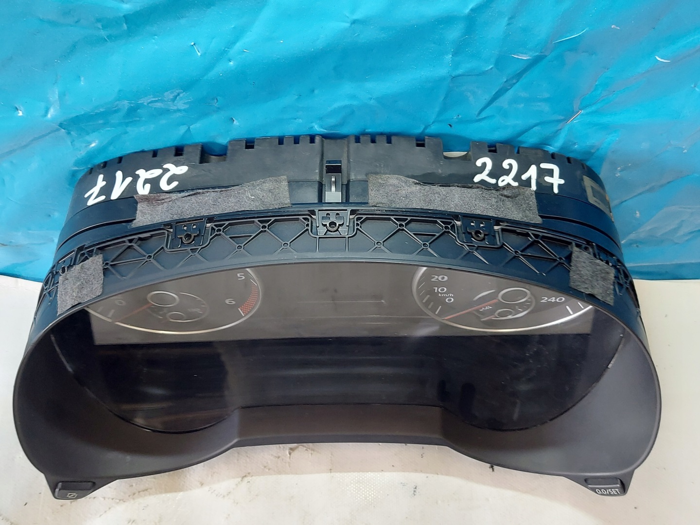 dials clock SHARAN 7N 2.0 TDI 7N0920870A