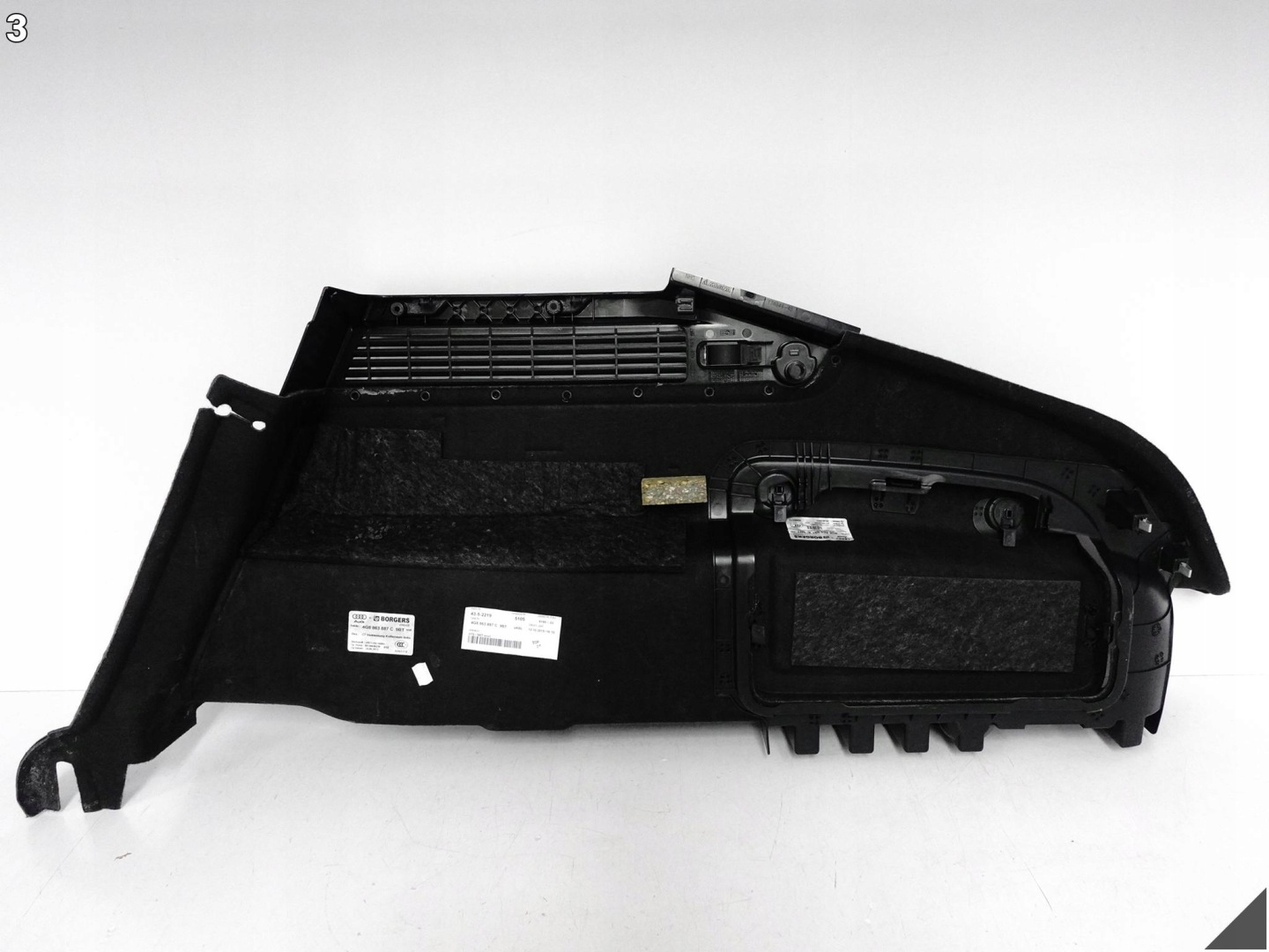AUDI RS7 S7 A7 4G8 C7 10-18 side upholstery boot boot left 9BT
