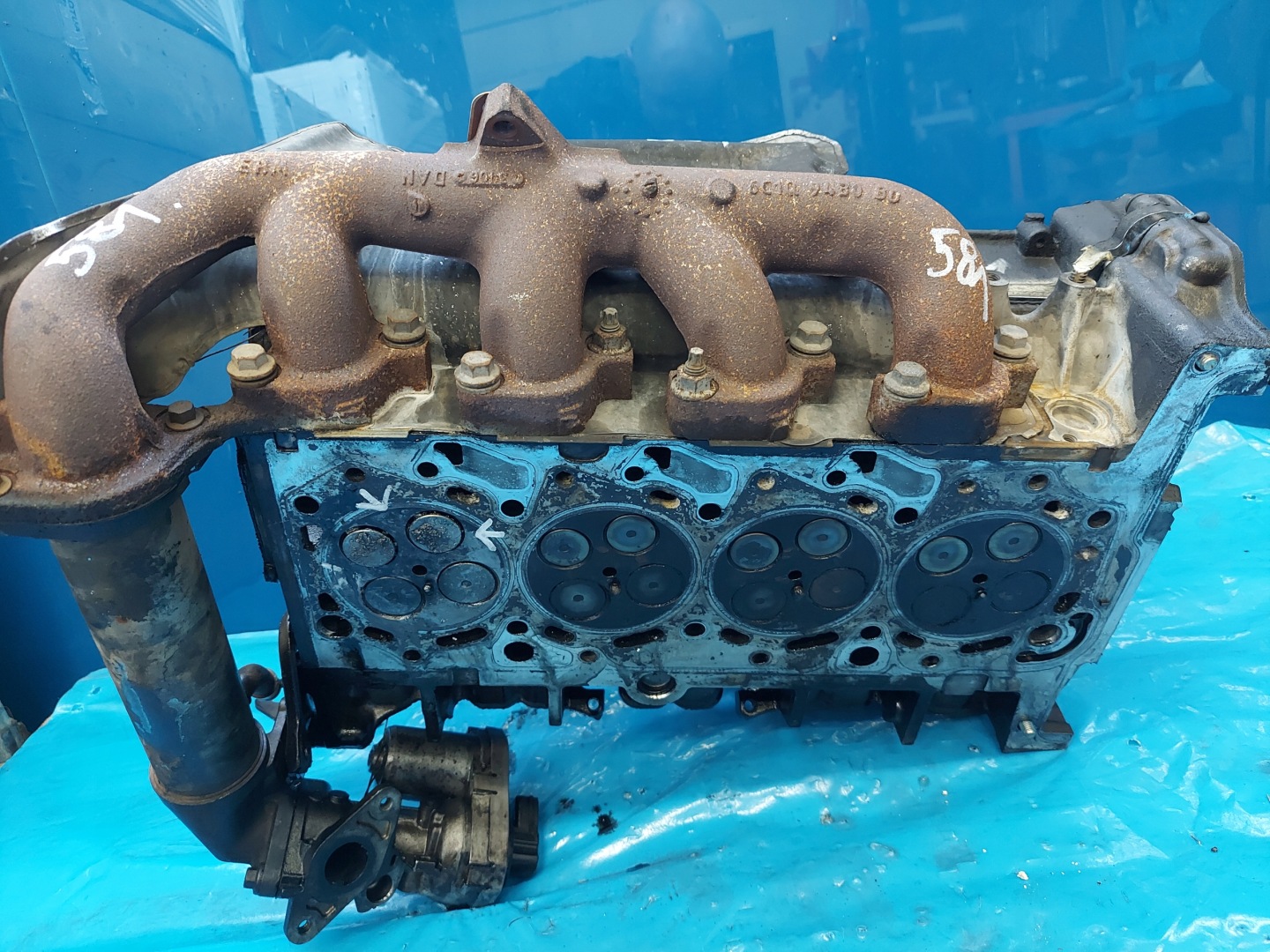 TESTATA FORD TRANSIT MKVII 2.2 TDCI P8FA