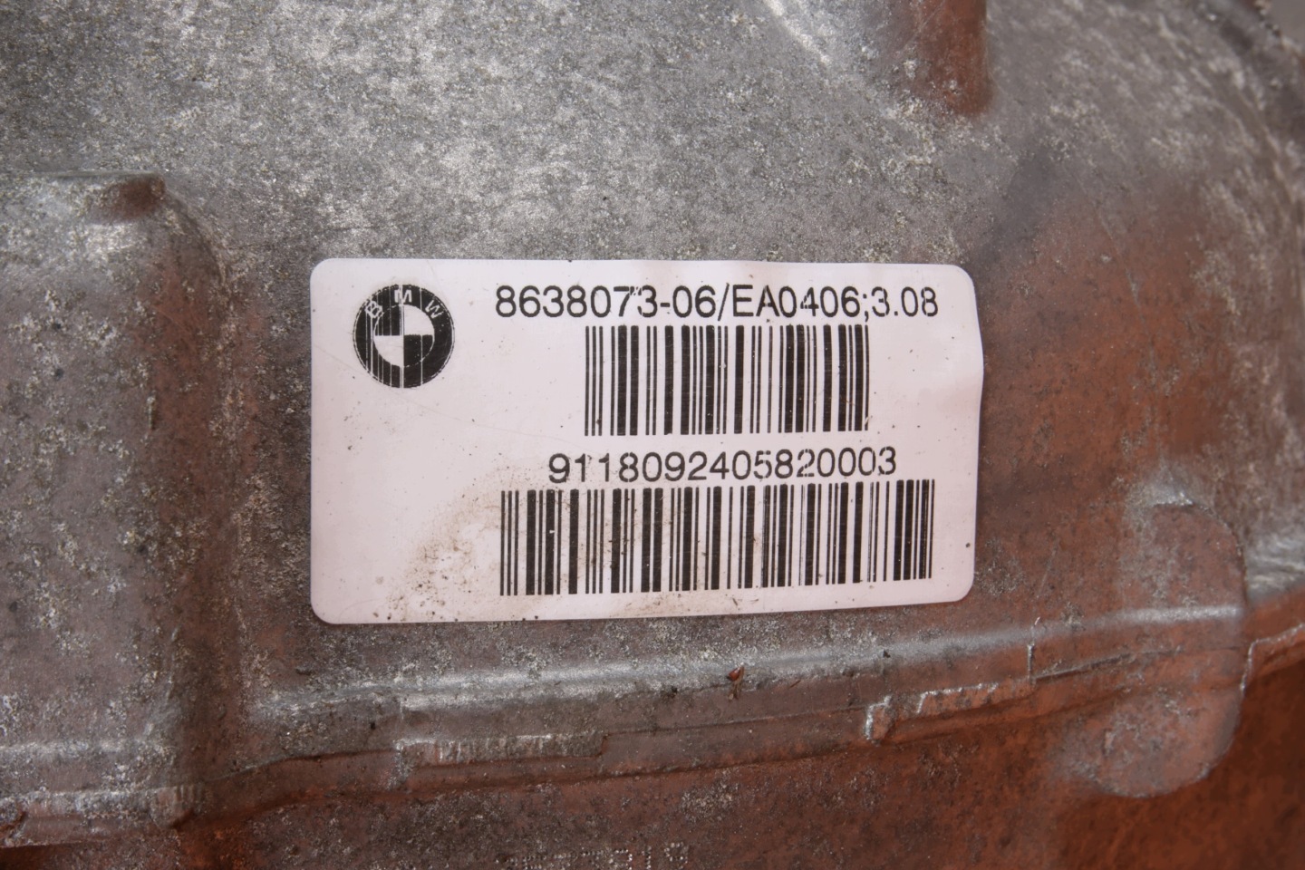 BMW 6' G32 7' G11 G12 B58 B58C differenciál hátsó differenciál differenciál 3.08 8638073