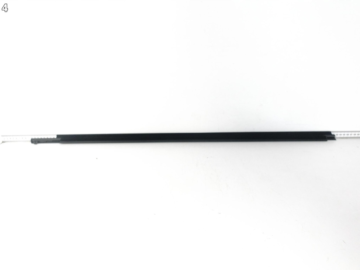 TOYOTA RAV4 IV 12-19 moulding dust windows door front left CHROM original