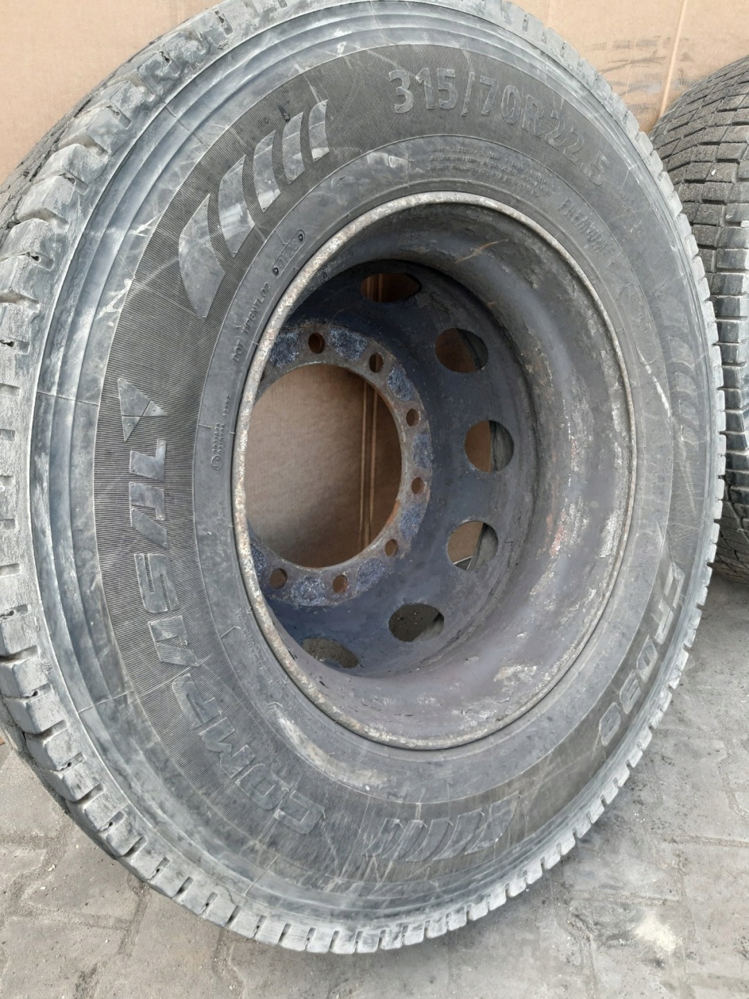 wheels tyres CIEZAROWE 2x COMPASAL CPD38 315/70 R22.5