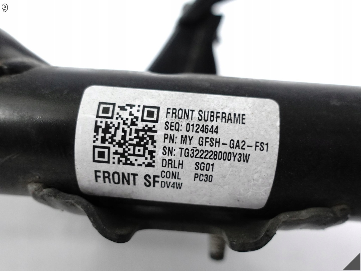 TESLA MODEL 3 / MODEL Y subframe sider axle beam RAMA of the engine axle beam front