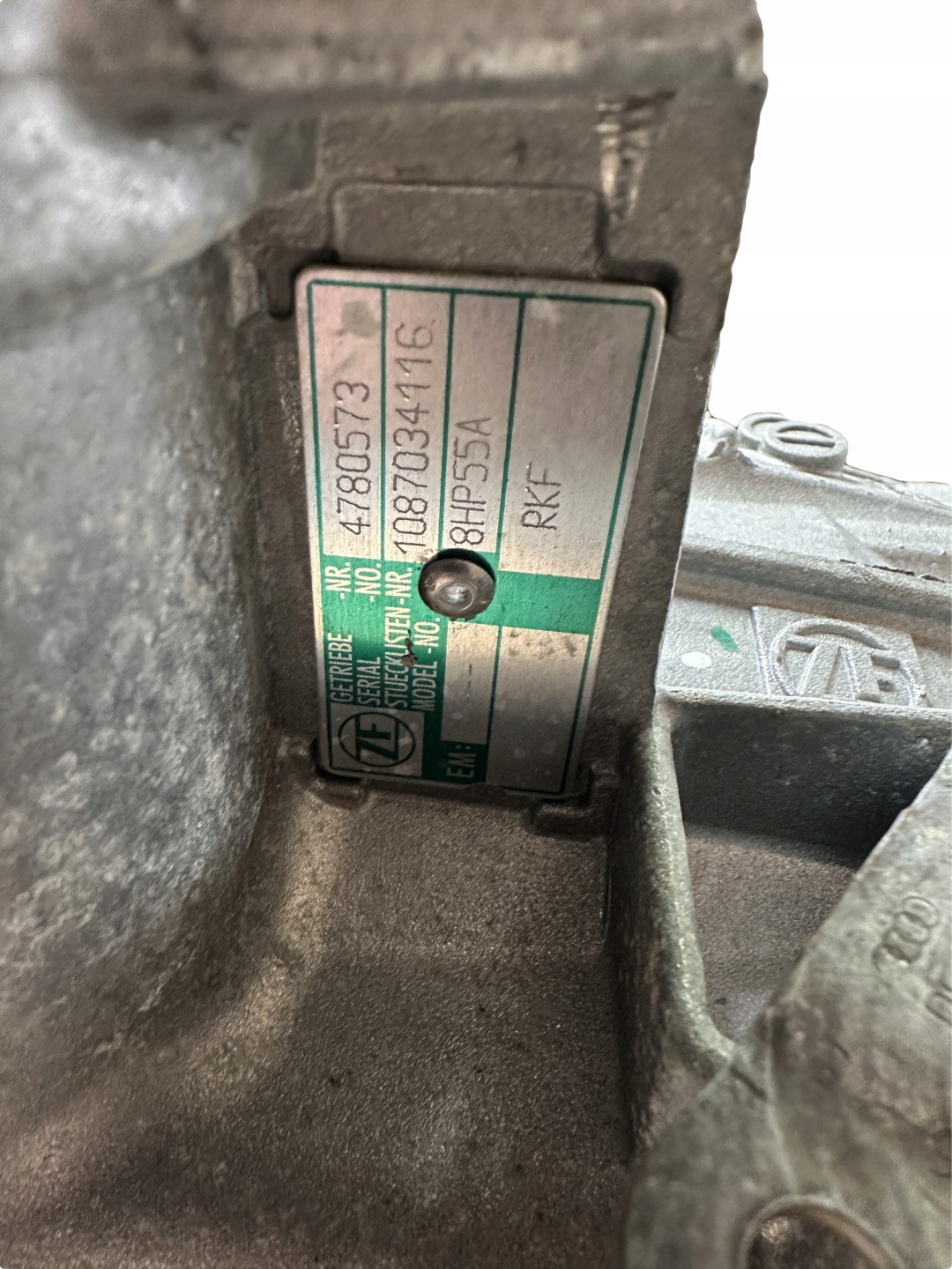 AUDI RS6 RS7 4G 4.0 TFSI Getriebe RKF