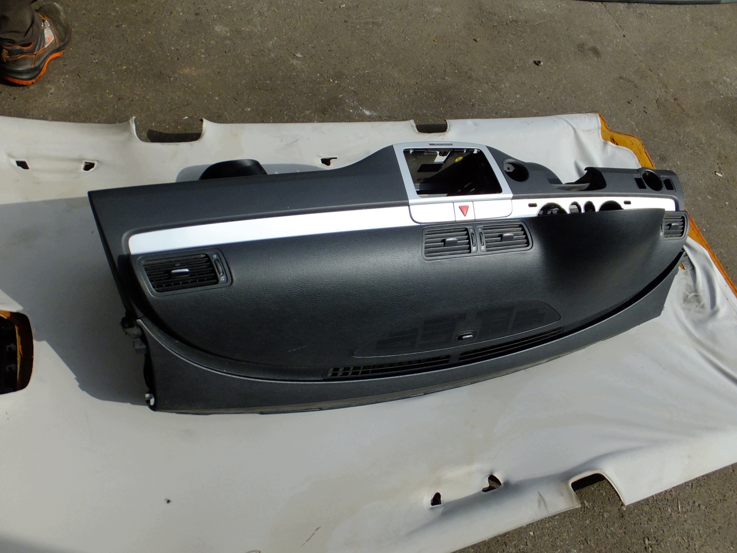 Konsole airbag Gurten komplet vw passat b6 2007r