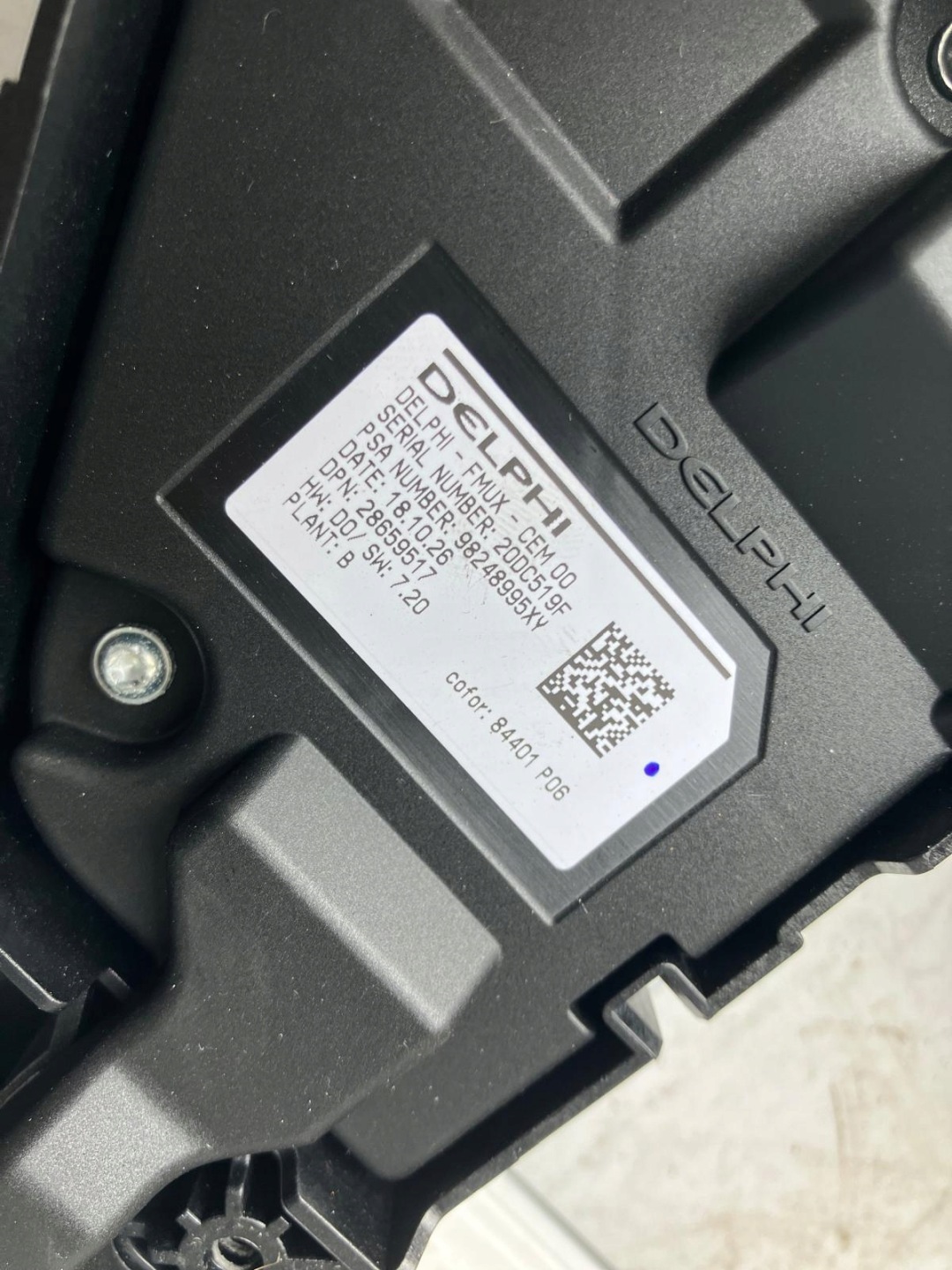 Unite commande clima CITROEN C4 PICASSO II LIFT #20 98248995XY