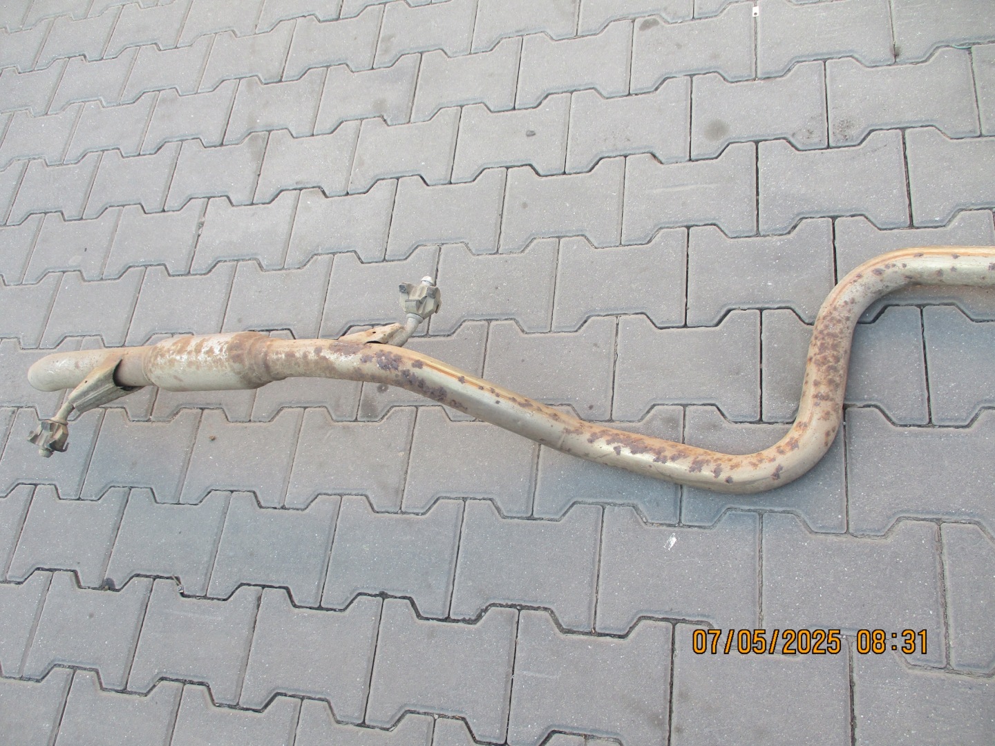 muffler, exhaust CITROEN C3 III 20R 1,5HDI