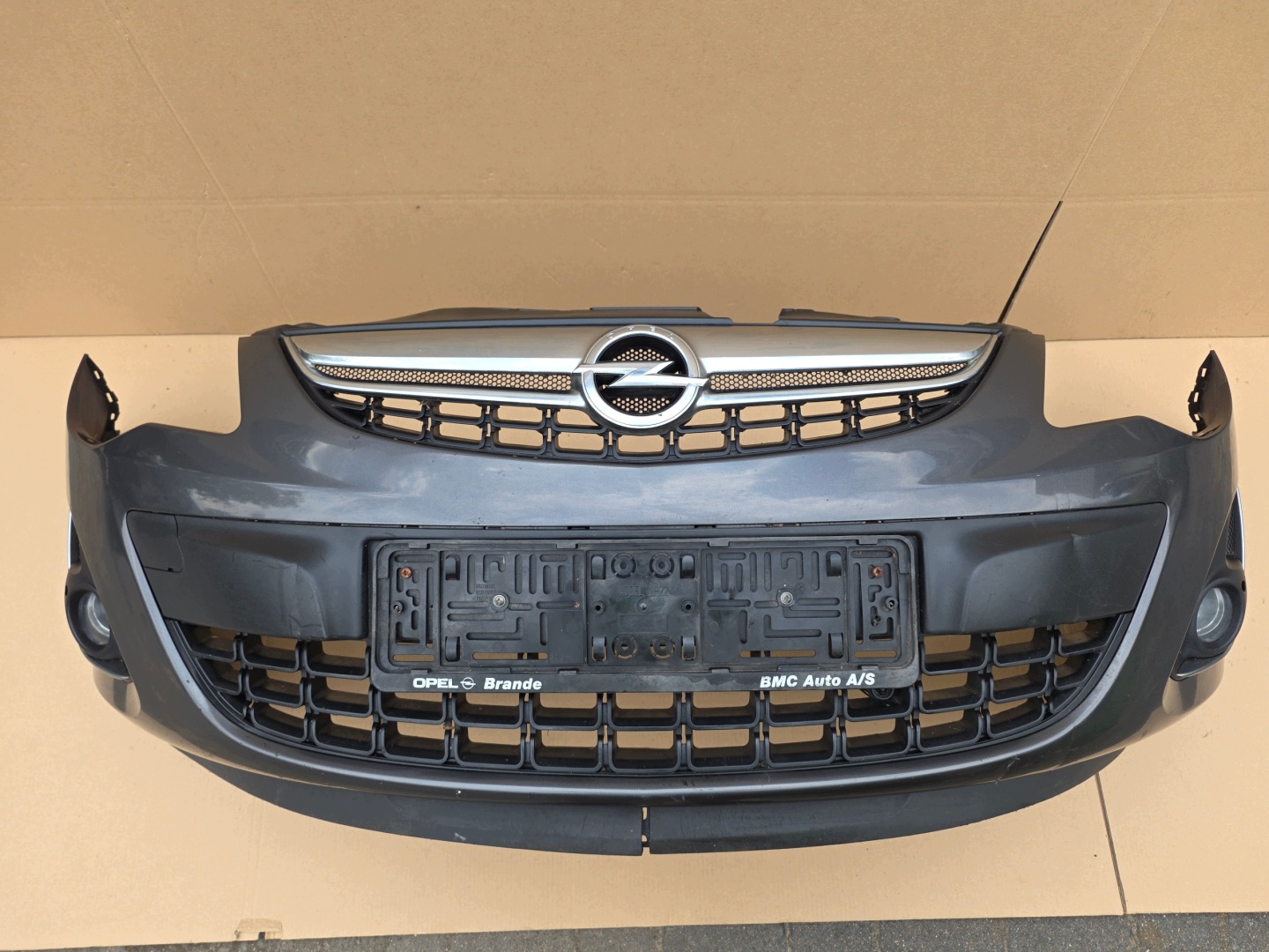 OPEL CORSA D LIFT polift bumper front front grille complete fog lights