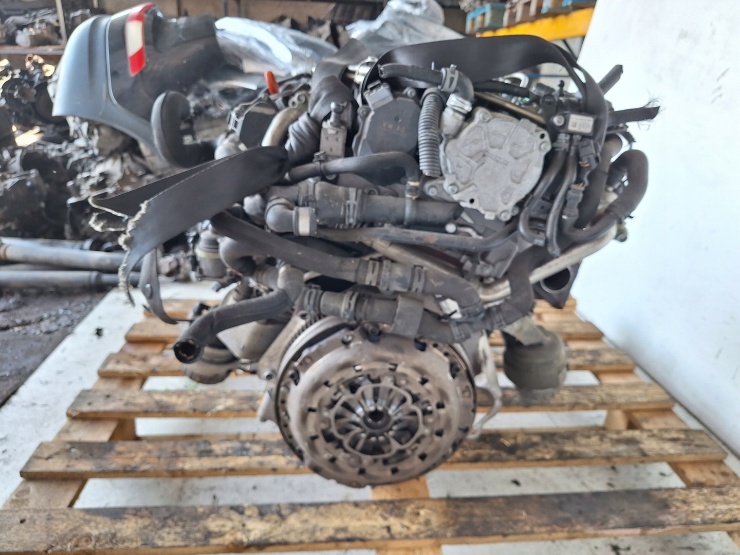AUDI SEAT engine 2.0 TDI CAG 140KM