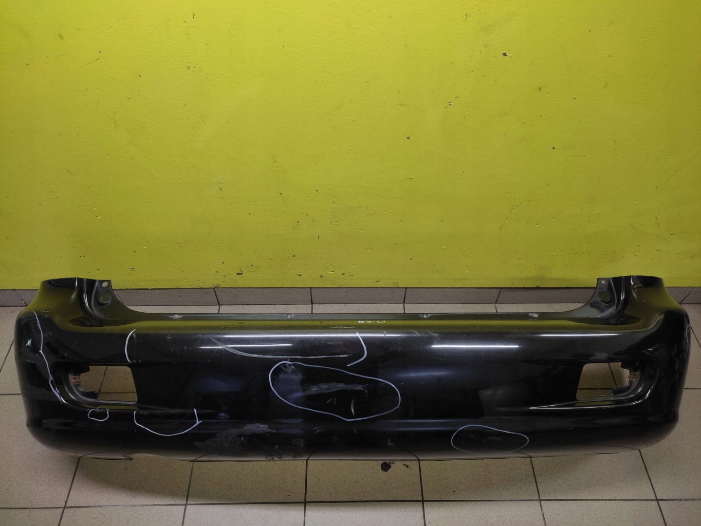 CHEVROLET REZZO bumper rear part LAKIER 87U