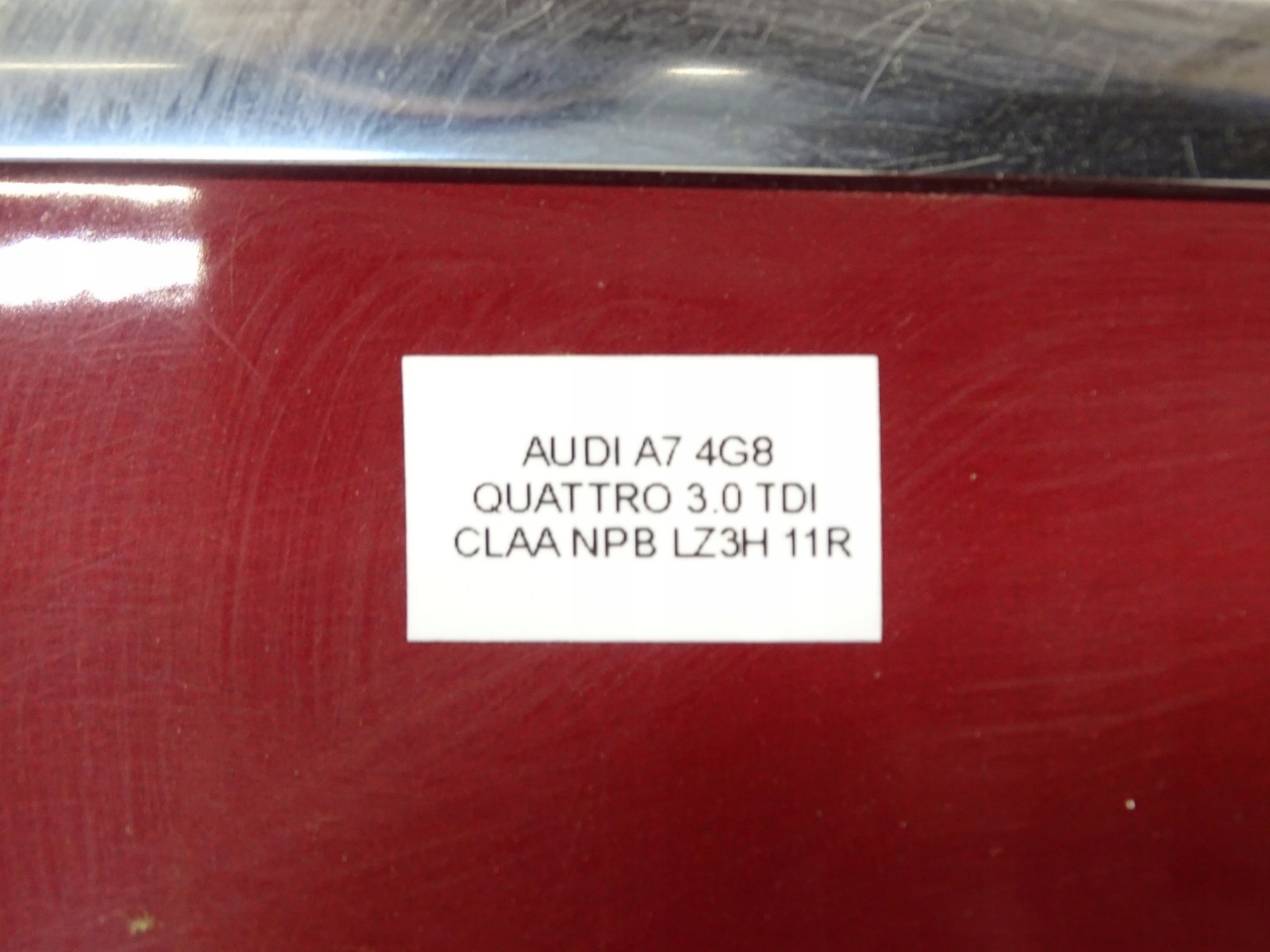 door right front right front AUDI A7 4G 10- LZ3H