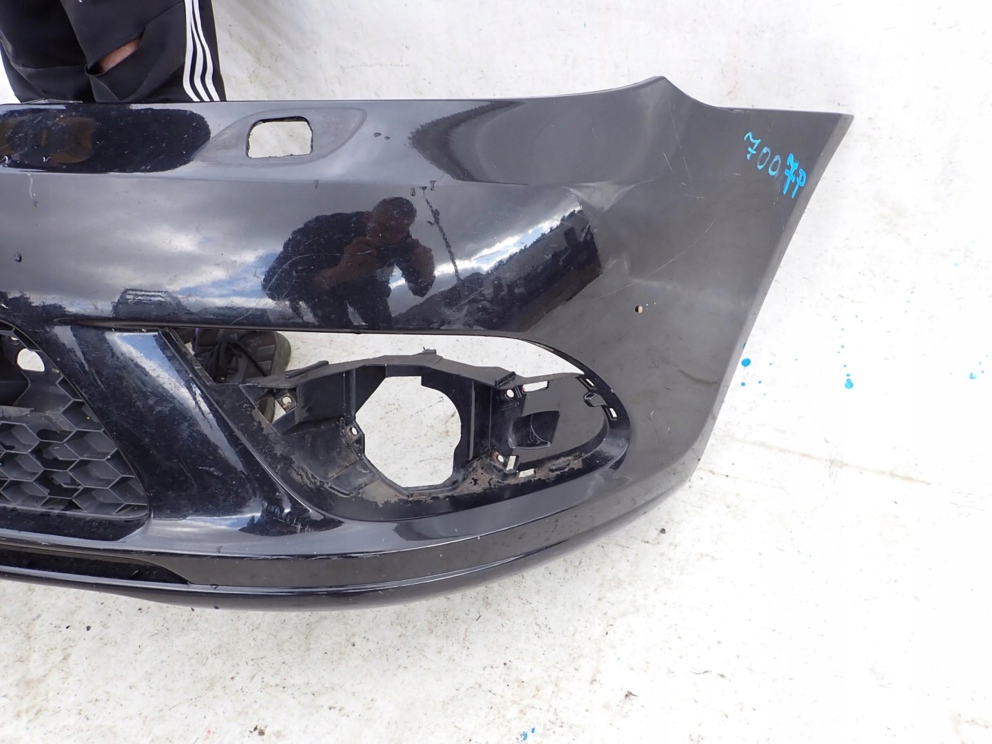 SKODA OCTAVIA II RS LIFT 08- bumper front front SPR