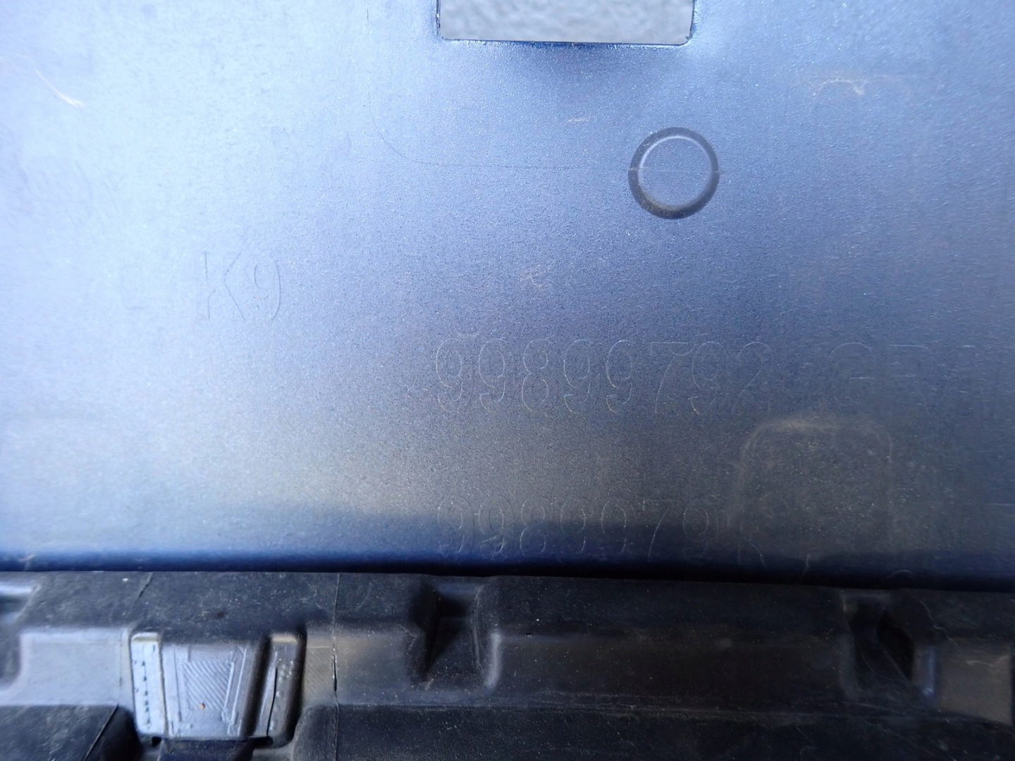 bumper front front PEUGEOT RIFTER 2018-2024R 99899792