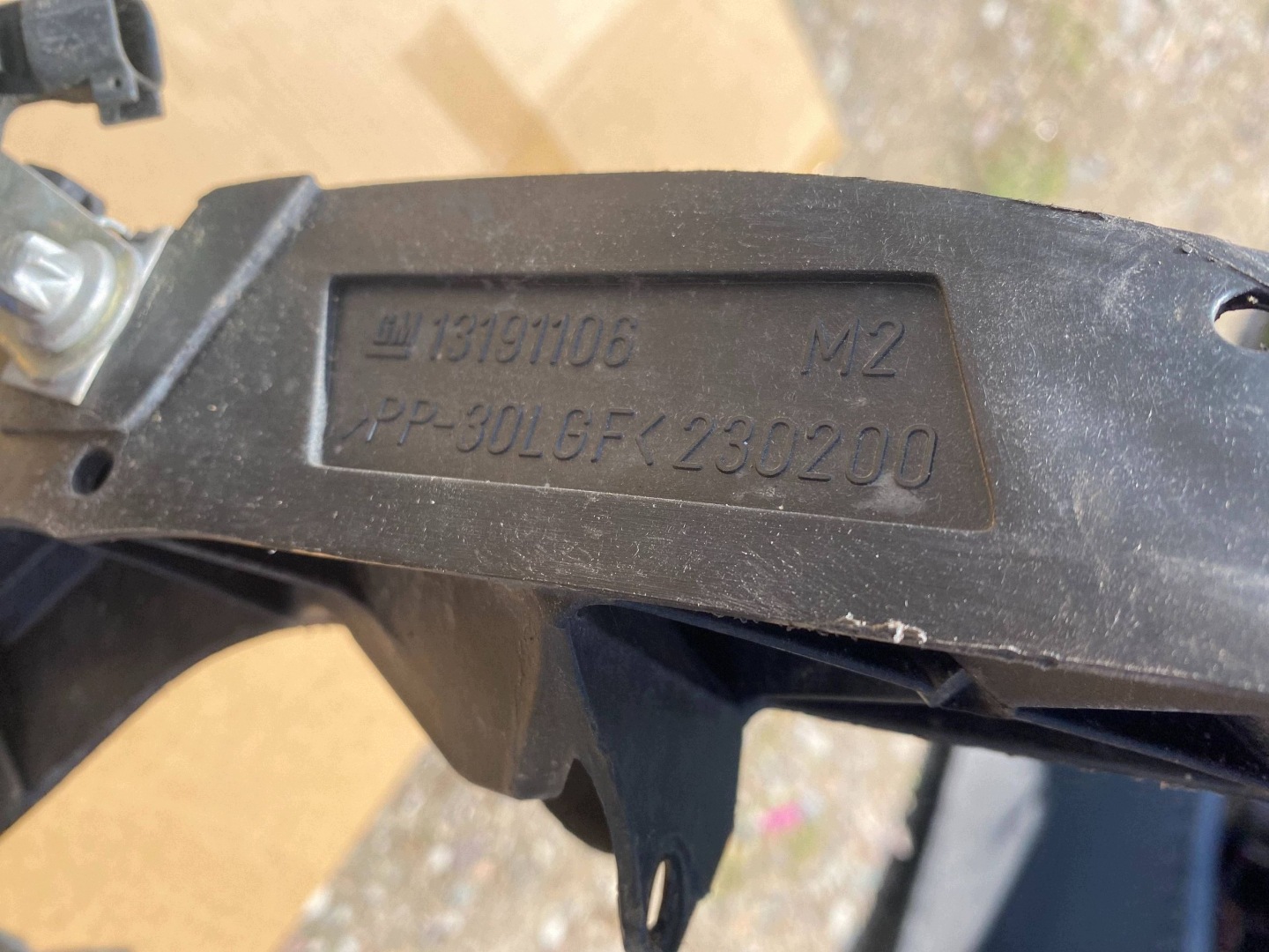 OPEL CORSA D Console Support plaque Armature Avant Armature 13191106