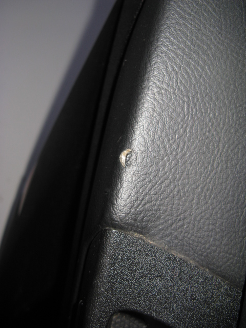 side door left rear part FIAT BRAVO II leather