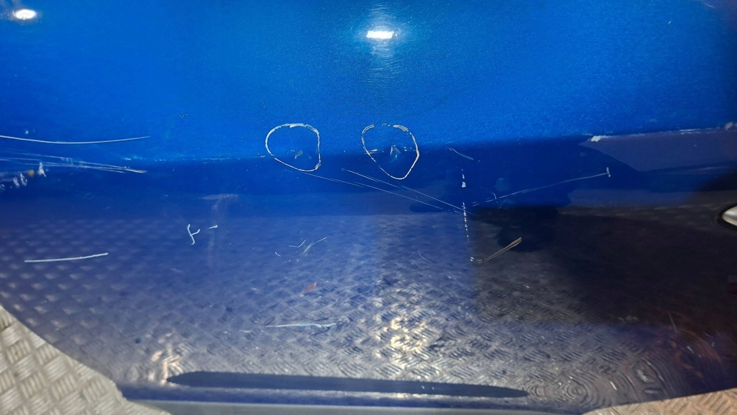 Tür heck links RENAULT MEGANE III HB 2009