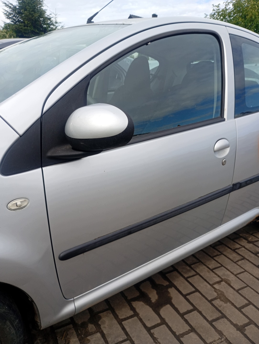 door left front front Citroen C1 05-14 kod lakieru KTB