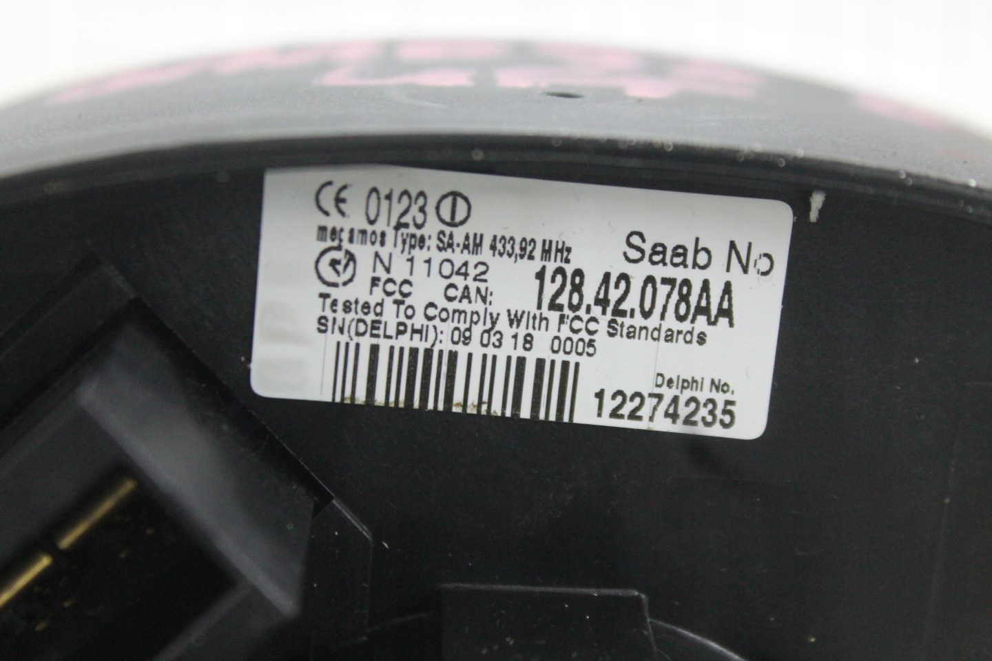switch MANETKA ring 12274235 SAAB 9-3 93 II