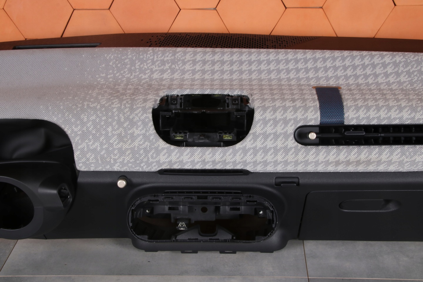 MINI COOPER J01 originál dashboard instrument panel console WEISS HEAD UP