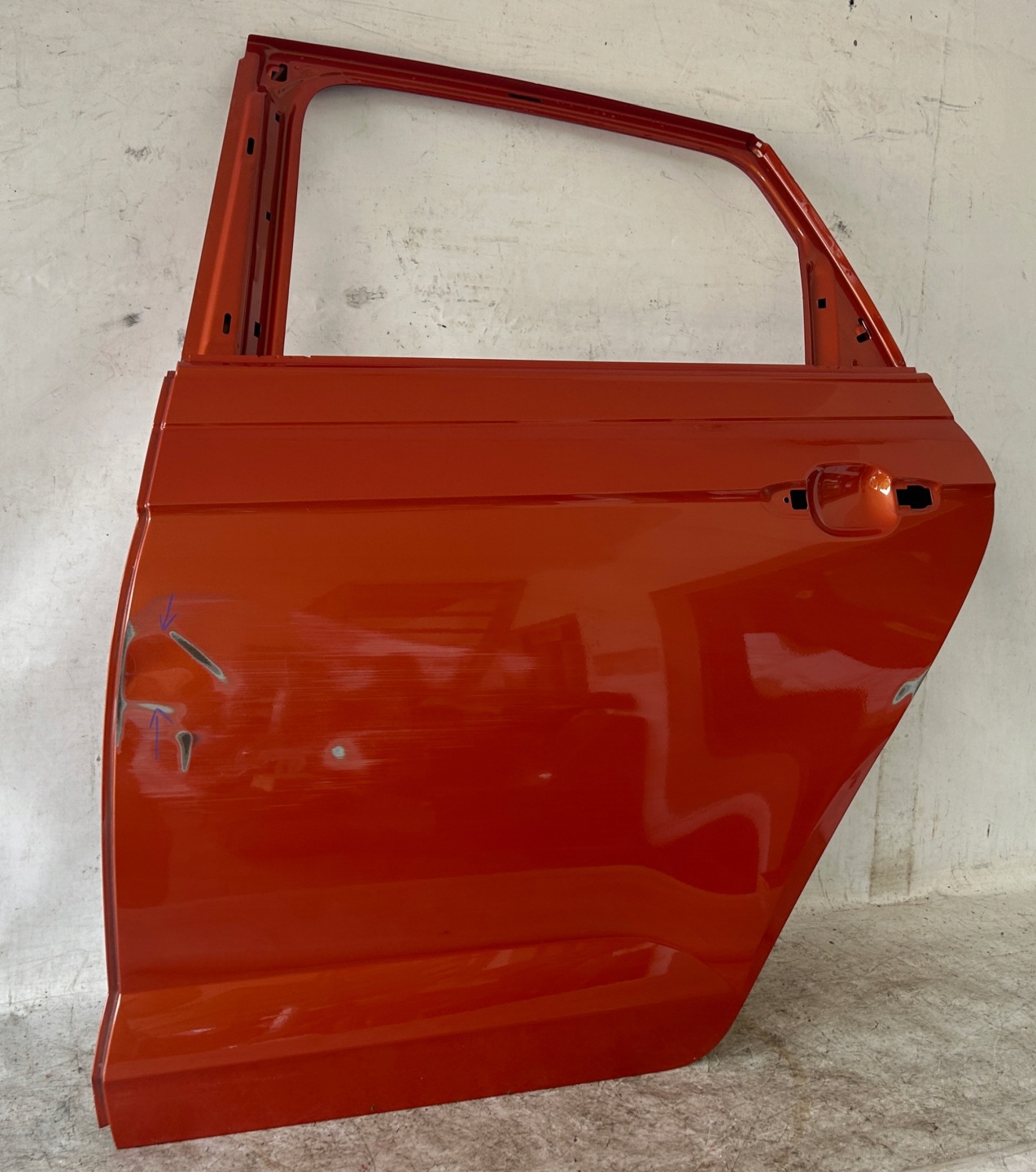 door left rear part rear. VW POLO VI 2G 5D