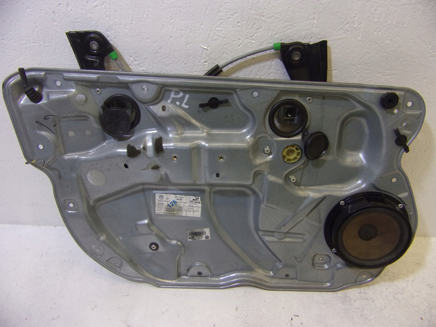 ELE mechanism windows left front VOLKSWAGEN POLO 4 6Q4837755