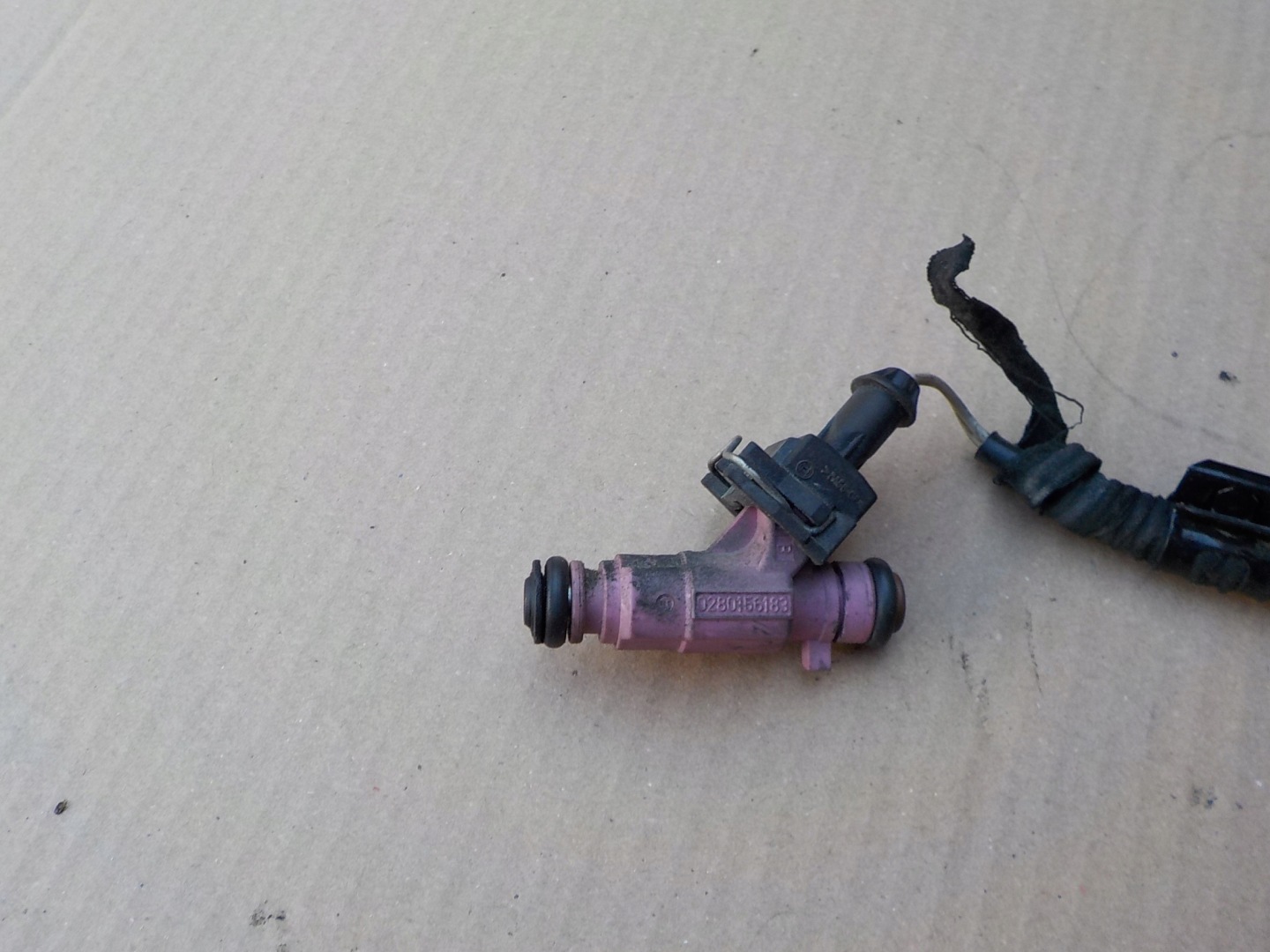 Einspritzdüse fiat bravo II 1,4 16v 0280156183
