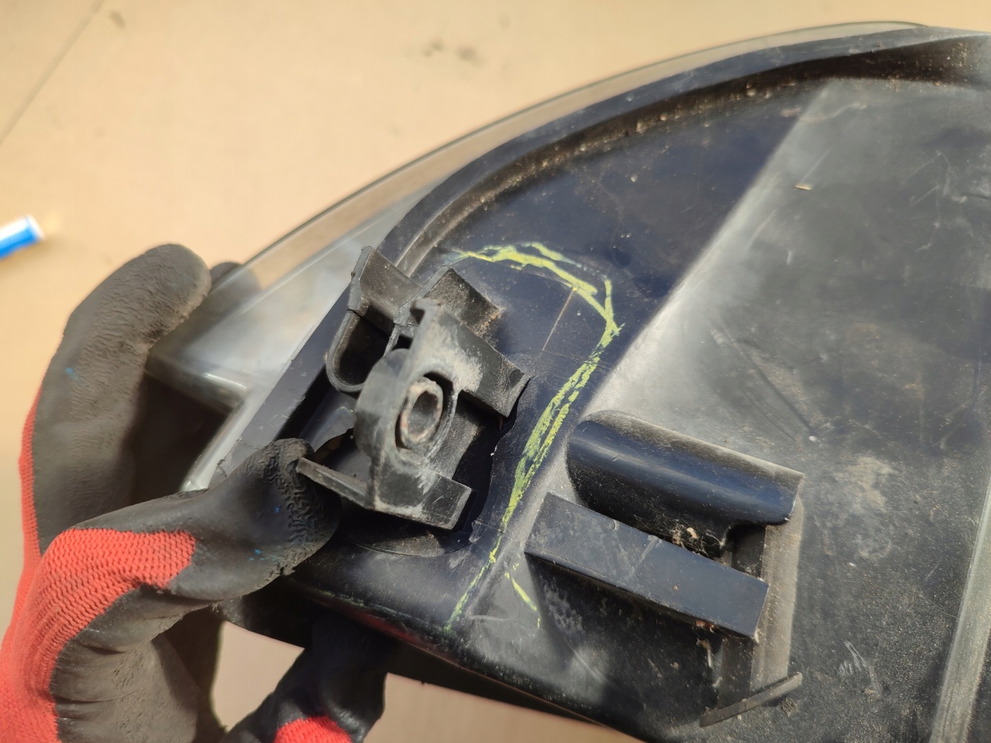 light right front front PEUGEOT PARTNER BERLINGO 9644150880 3CLX-13W029
