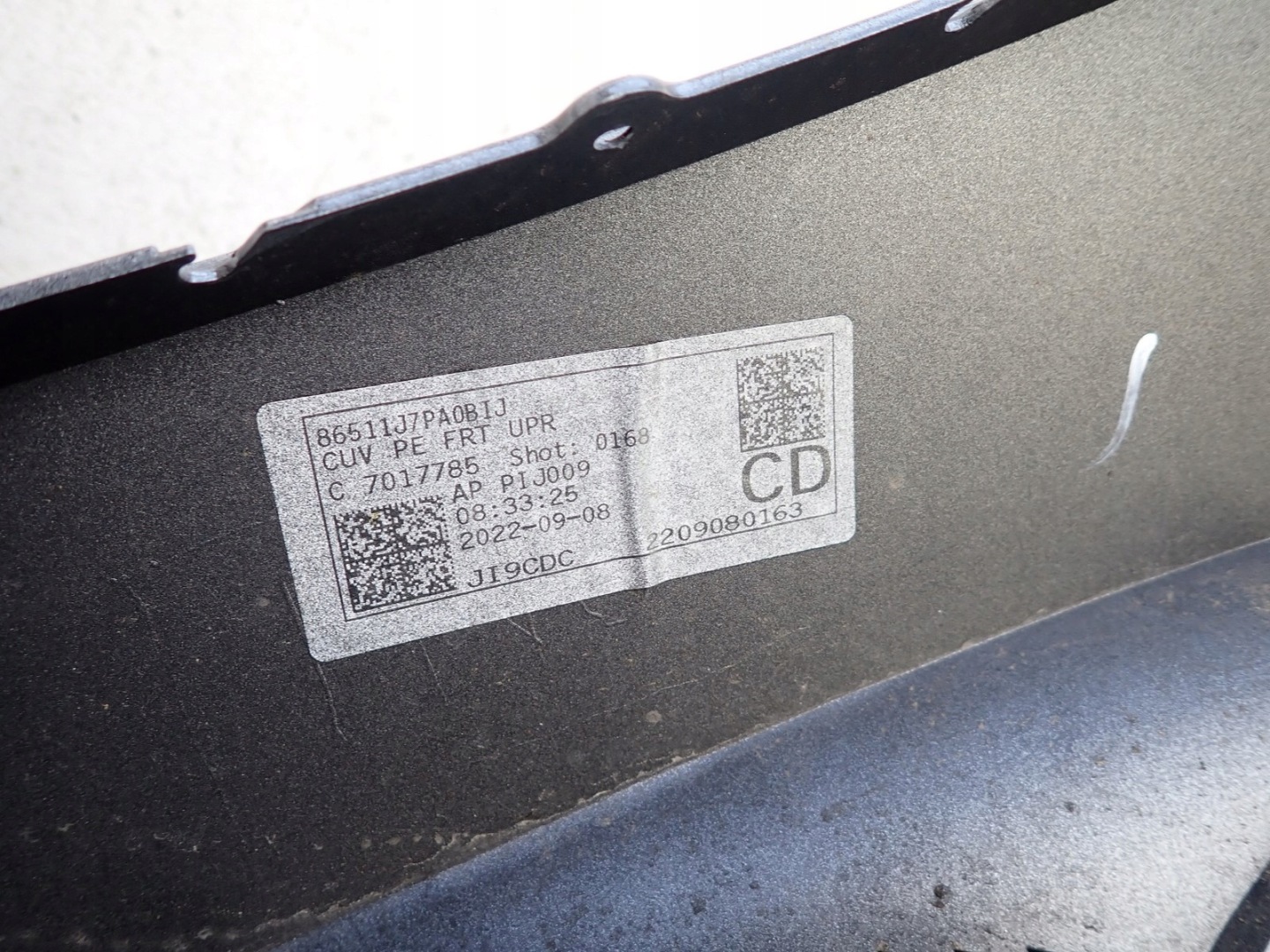 bumper front front KIA XCEED X CEED CD LIFT 2022- 86511-J7PA0