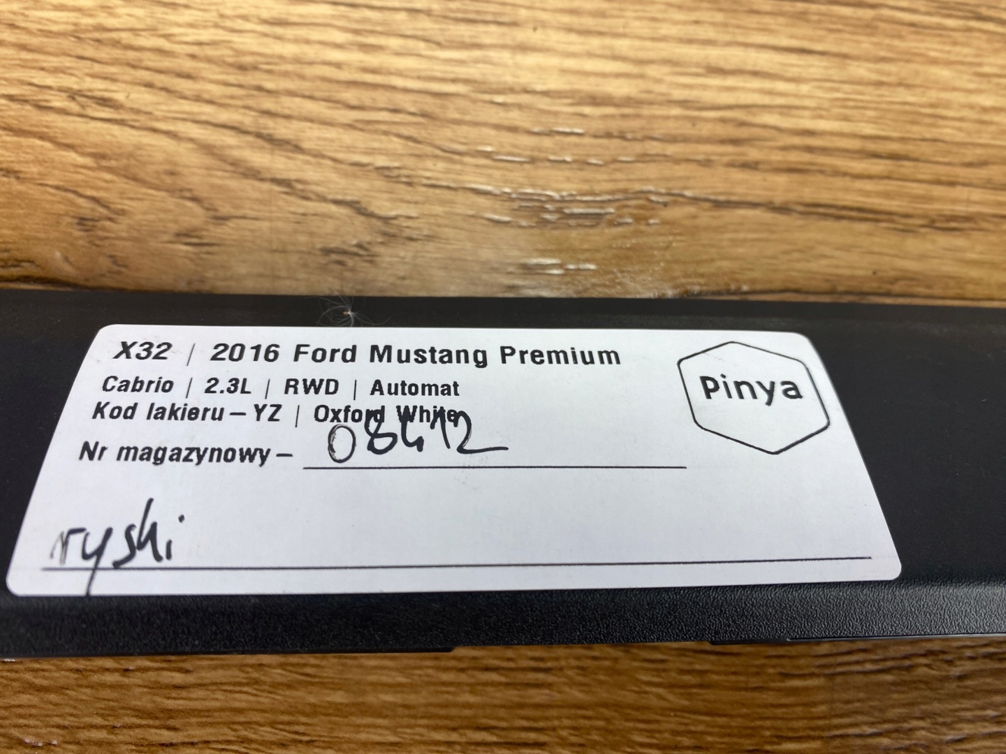 Leiste Schutzleiste dach Ford Mustang VI 2015+ USA