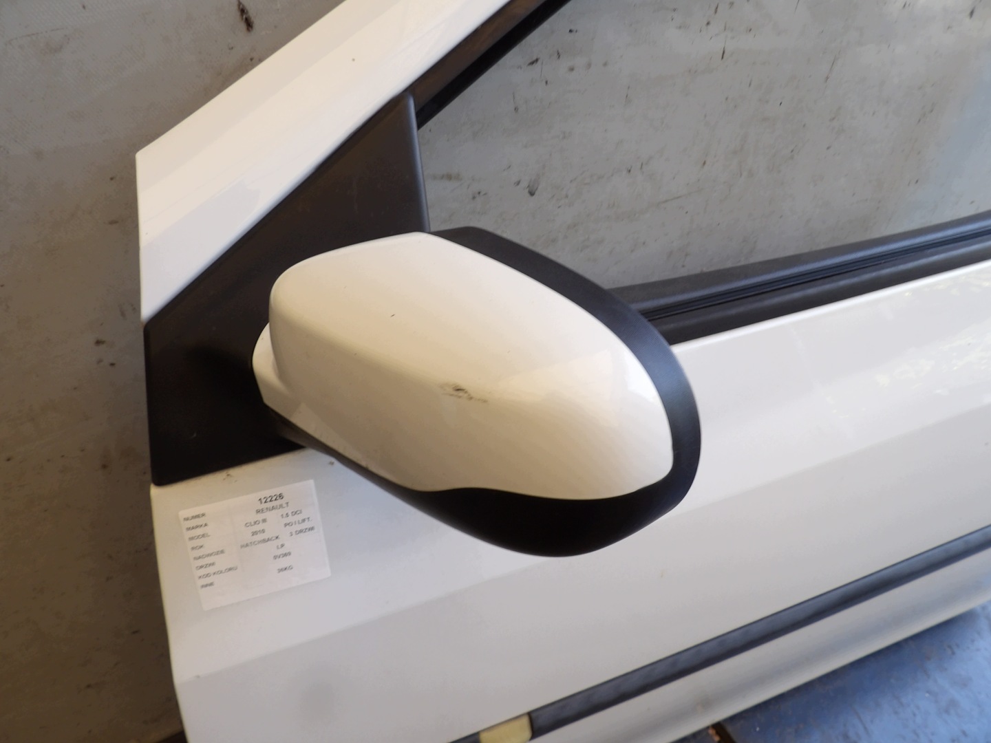 Renault Clio III door front left 3D OV369