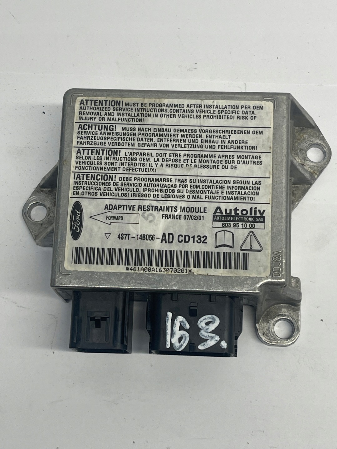 Ford OE 4S7T-14B056-AD, 4S7T14B056AD