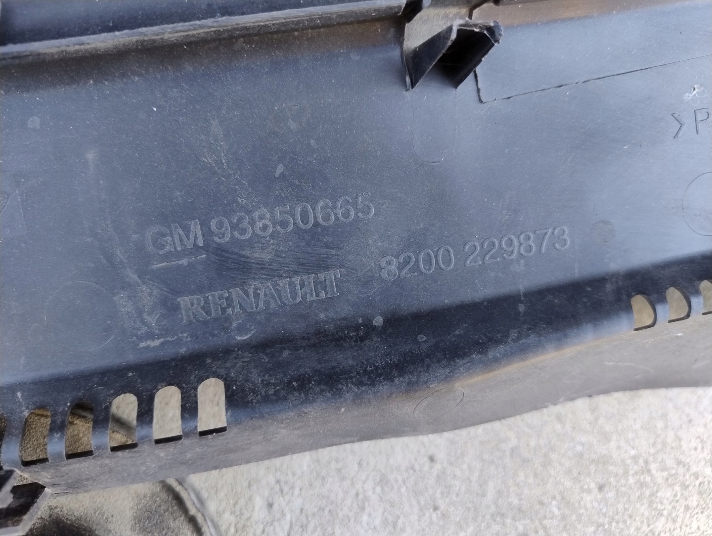 torpedo RENAULT TRAFIC II VIVARO 8200229873 93850665