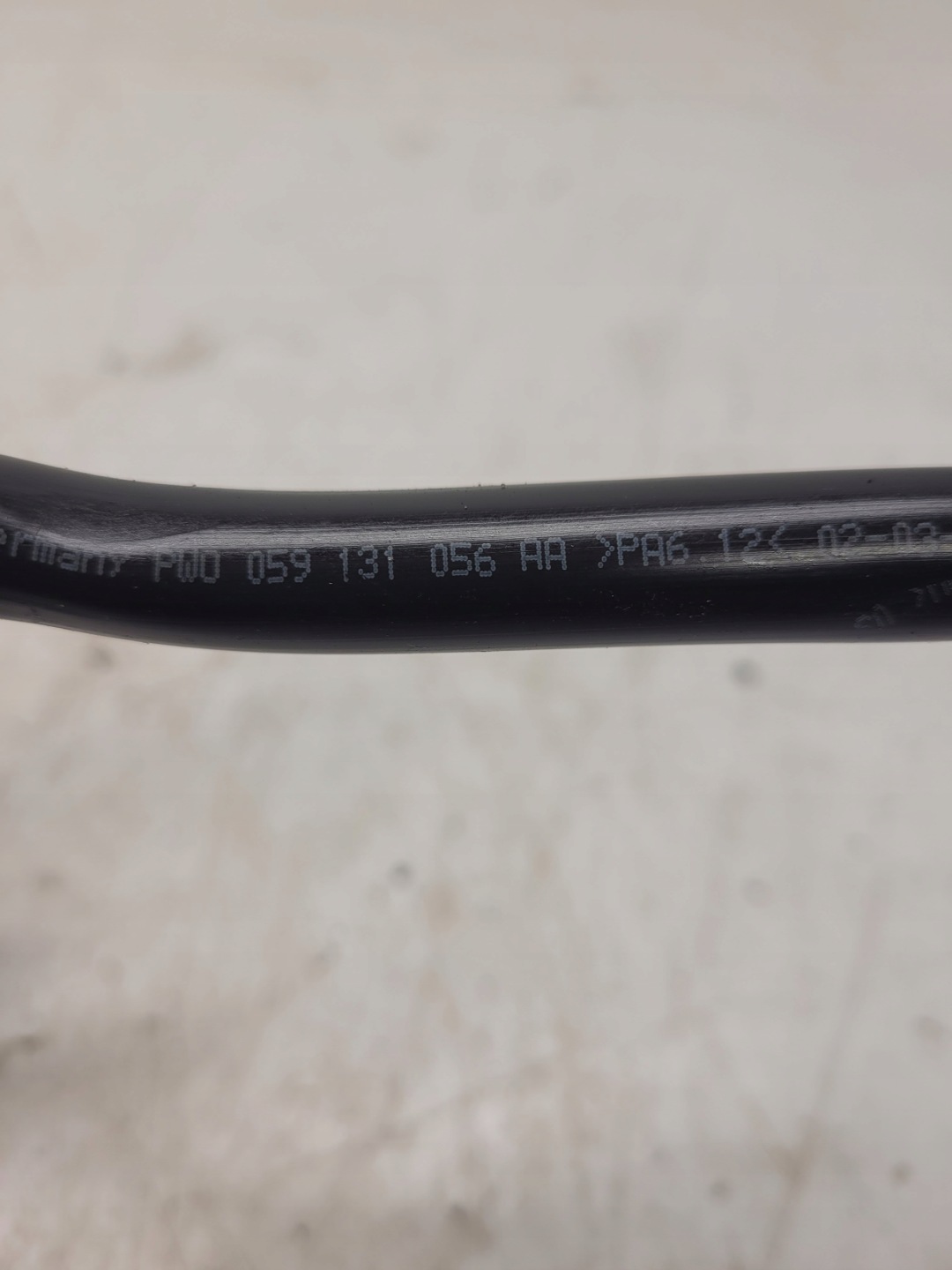 wiring valve vacual AUDI VW 059131056AA