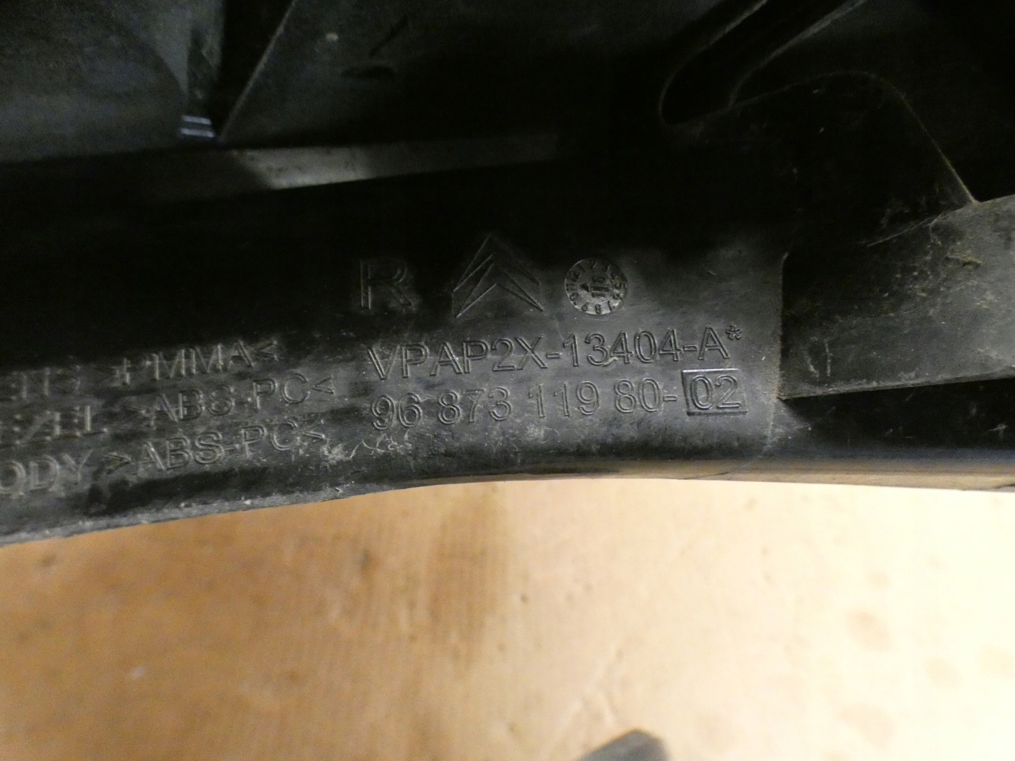 light right left rear part CITROEN C4 II